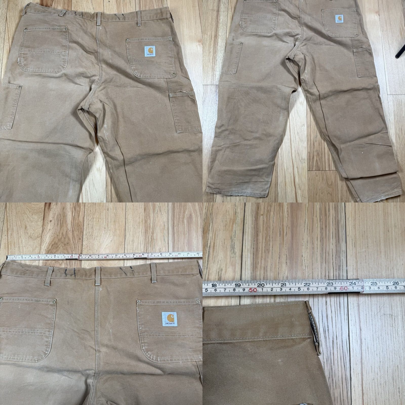 Carhartt VINTAGE Carhartt Work Pants Mens 44x29 Brown Carpenter USA Made Size US 44 / EU 60 - 8 Thumbnail