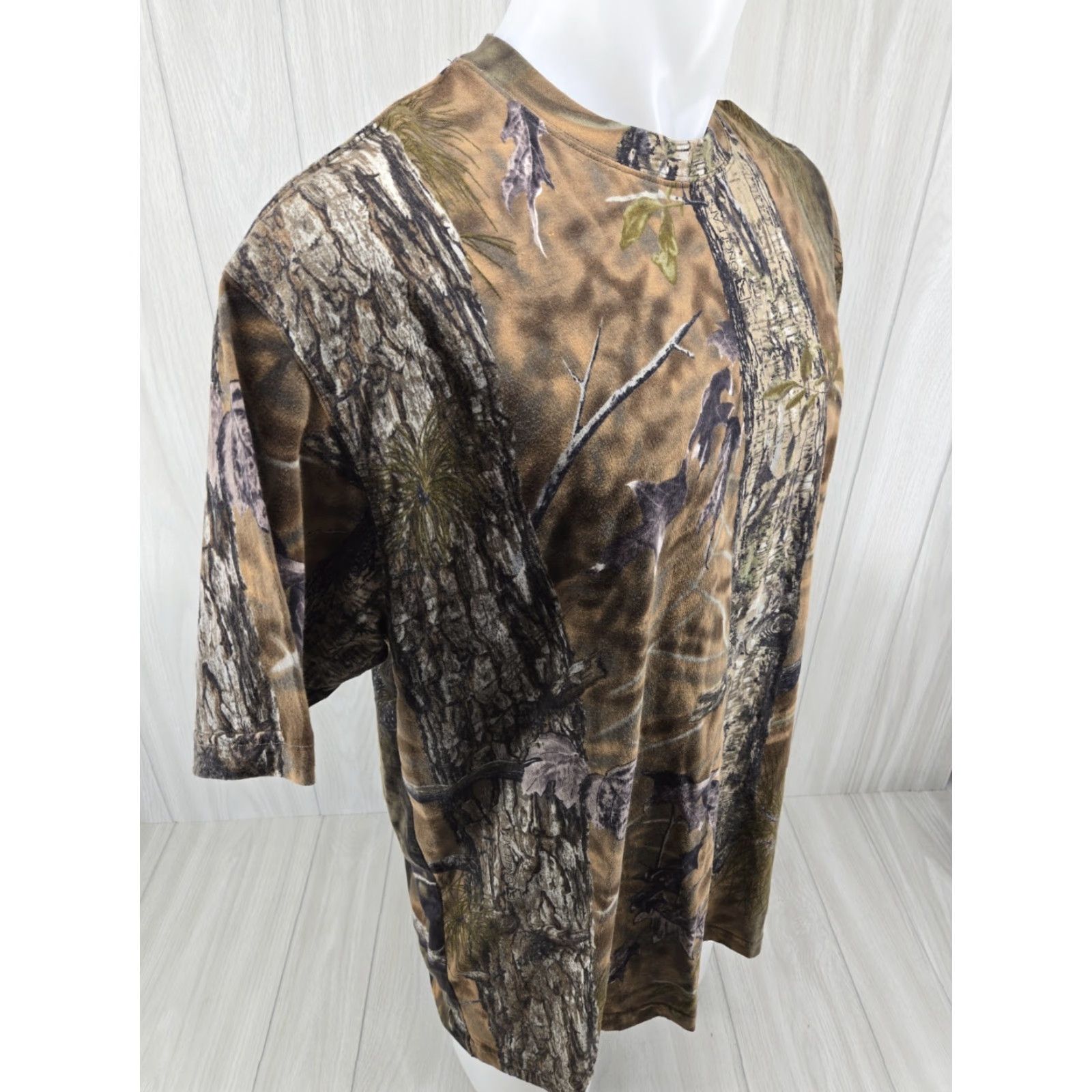 Vintage VINTAGE Longleaf Camo T-Shirt Men XL Short Sleeve Hunting Skater Cotton Shirt Size US XL / EU 56 / 4 - 7 Thumbnail