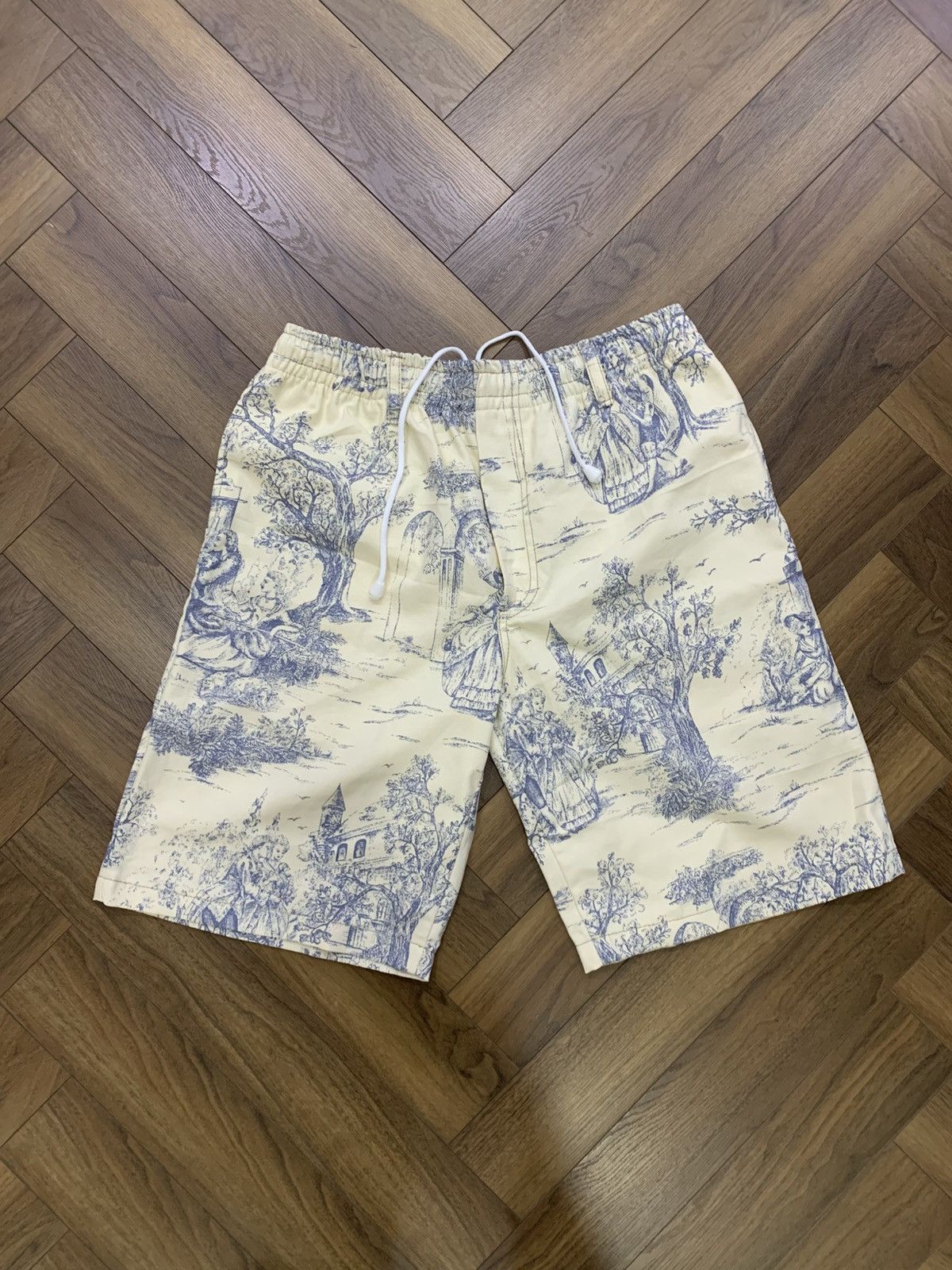 Other MillionäireGarms Toile Blue and White Shorts Size US 32 / EU 48 - 1 Thumbnail