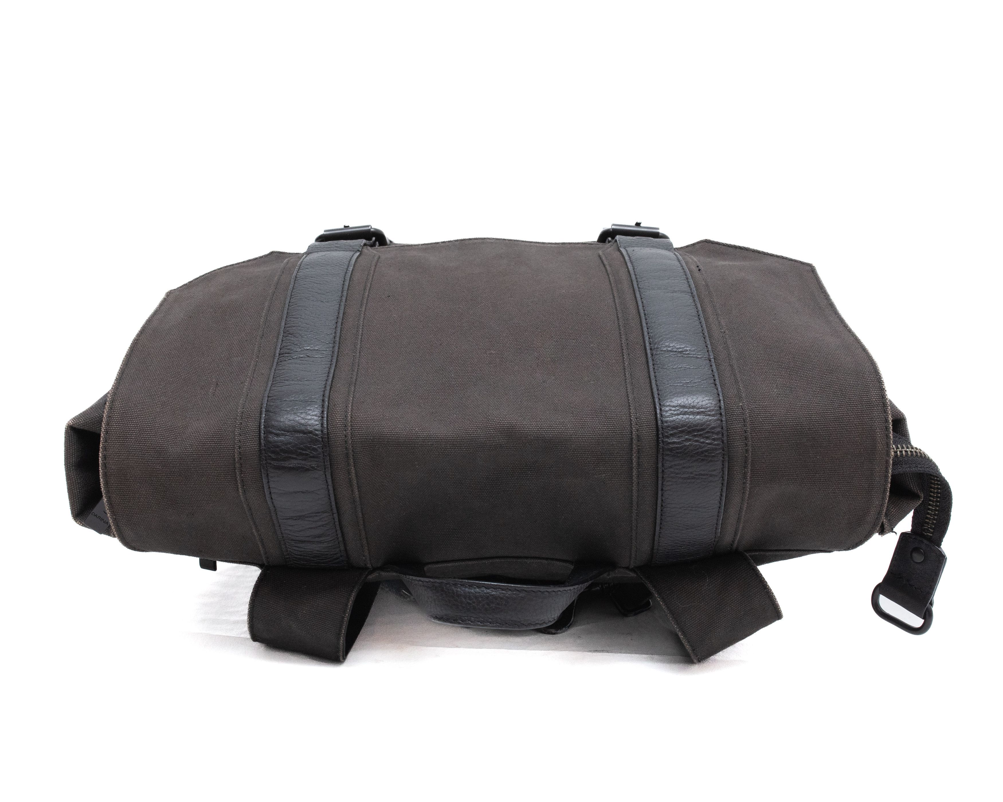 Y's Y’s MANDARINA Canvas Backpack w Leather Detail Size ONE SIZE - 9 Thumbnail