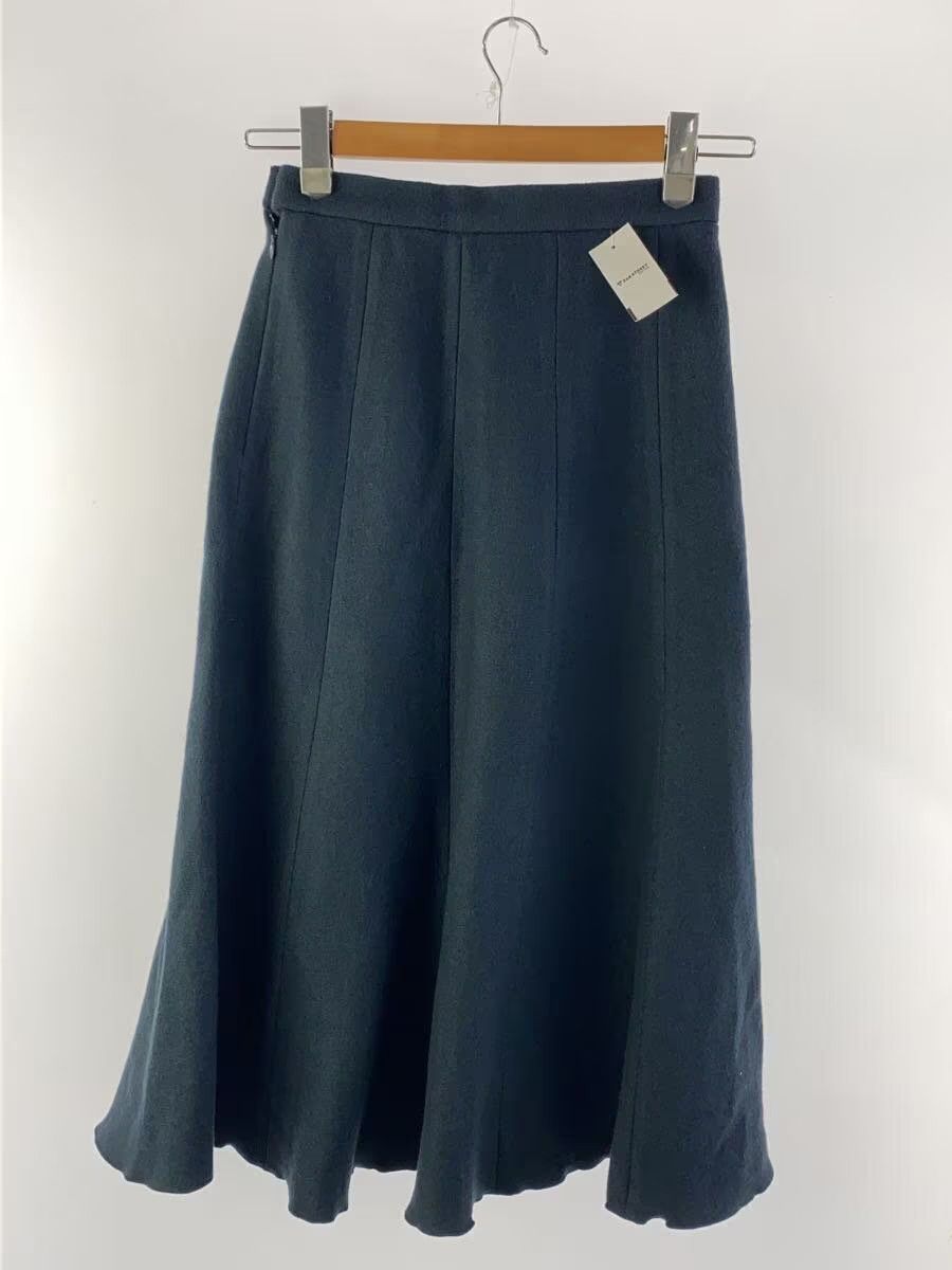 Jean Paul Gaultier Stitch Seam Flare Wool Skirt Size 25" / US 0 / IT 36 - 2 Thumbnail
