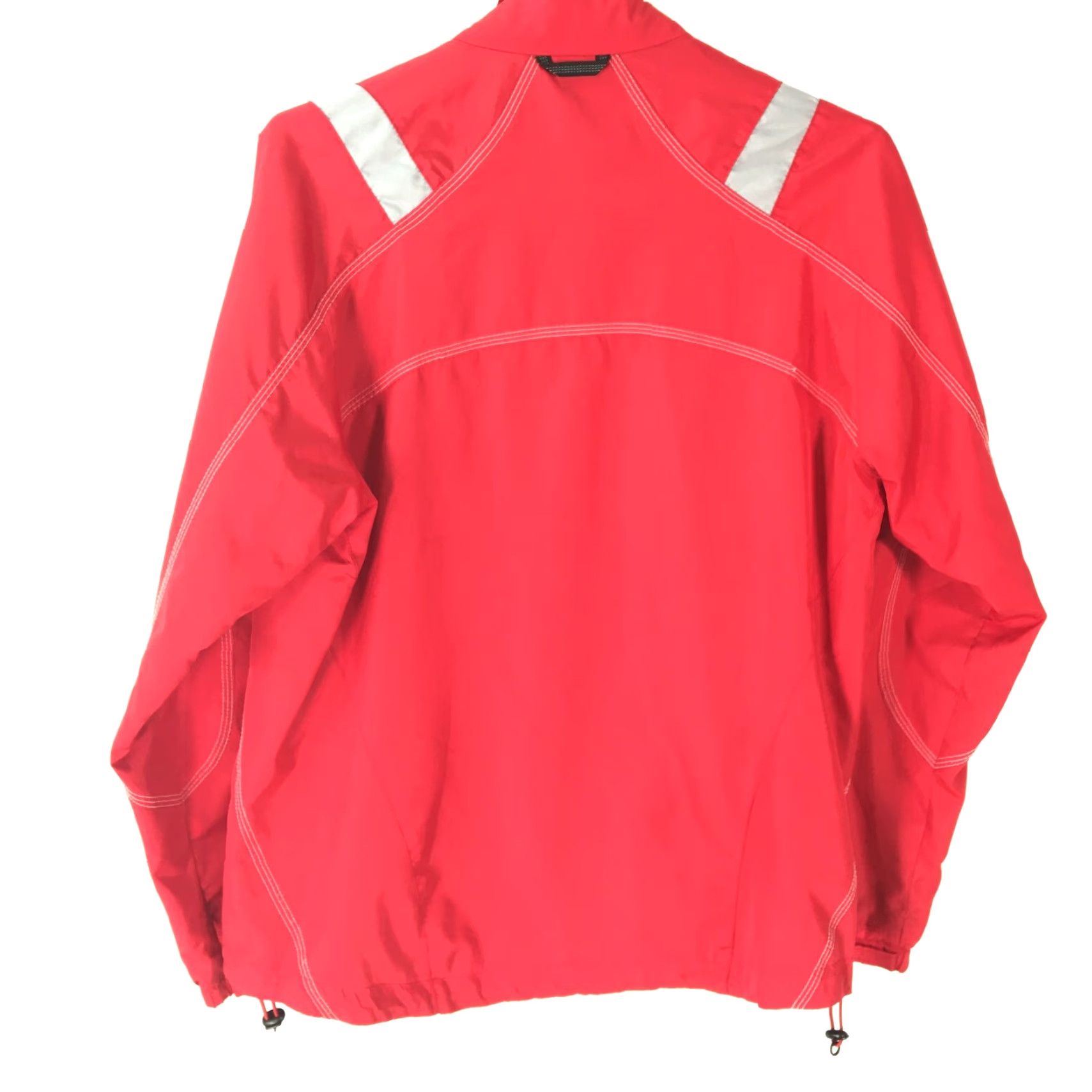 Vintage VINTAGE North End Ezem System Womens Windbreaker Jacket Red M Long Sleeve Full Zip Size M / US 6-8 / IT 42-44 - 2 Thumbnail