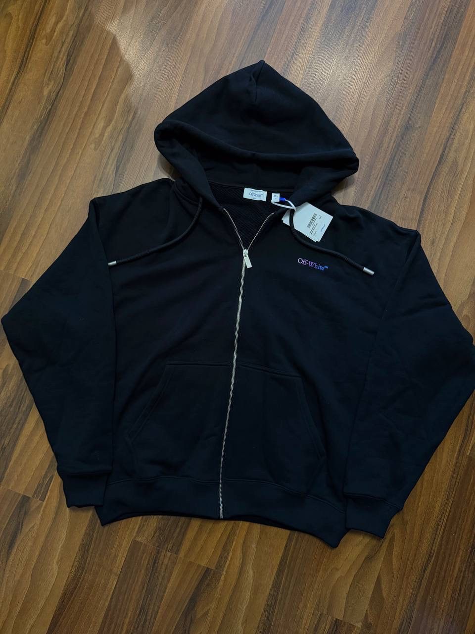 Off-White Off-white Wizard and Cat slim zip hoodie | Grailed