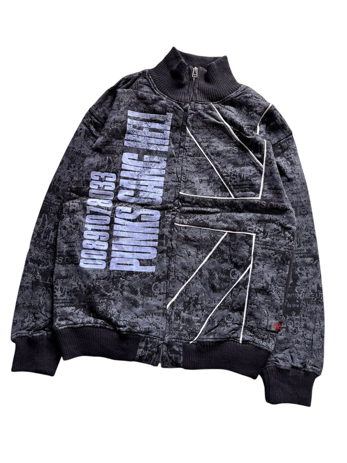 20471120 🔥PUNK GANG HELL 20471120 Lgb Style Poem Sweater Jacket Size US M / EU 48-50 / 2 - 6 Thumbnail