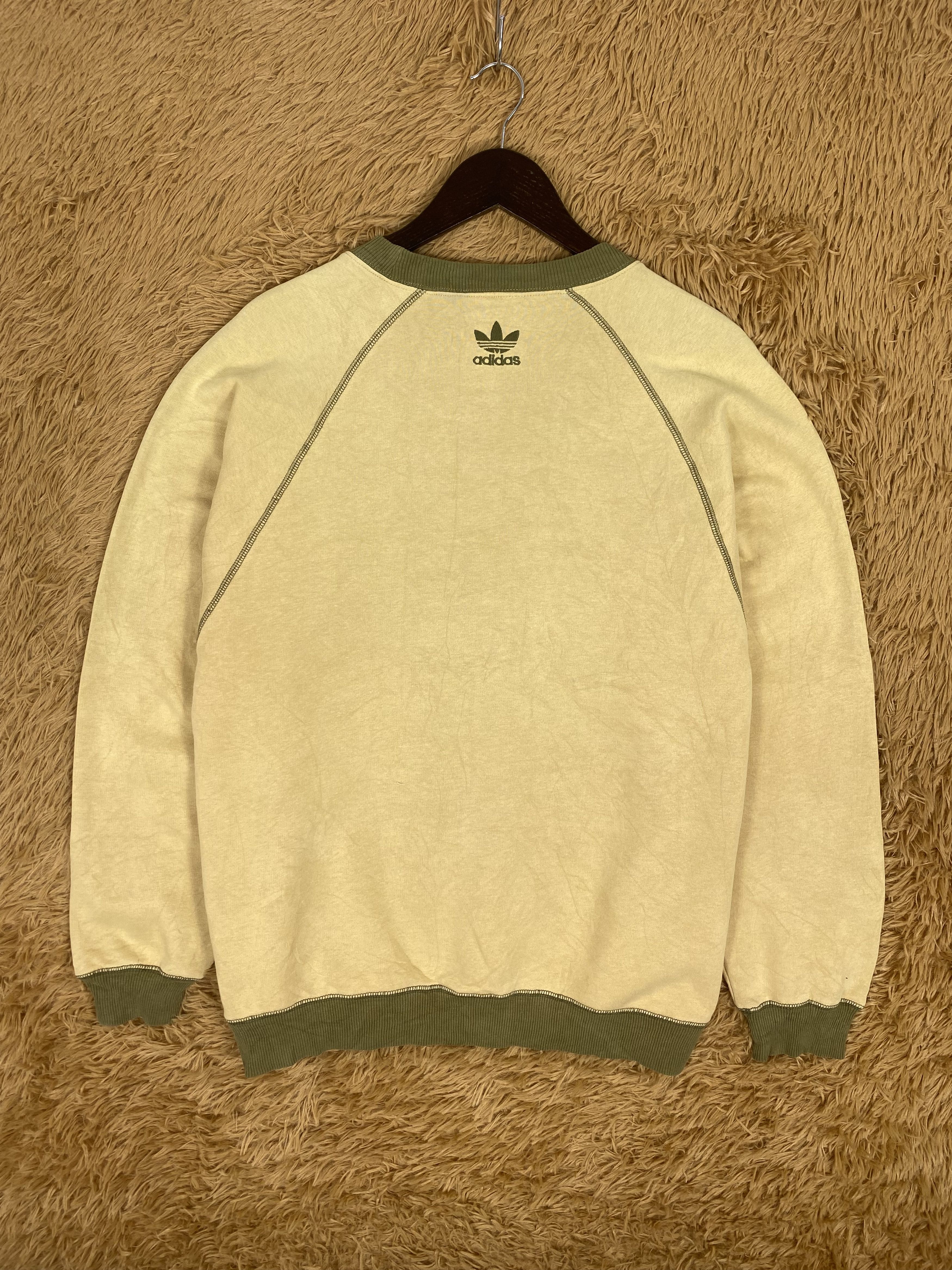 Adidas × Vintage Vintage Adidas Three Stripe Sweatshirts PS0059 Size US M / EU 48-50 / 2 - 4 Thumbnail