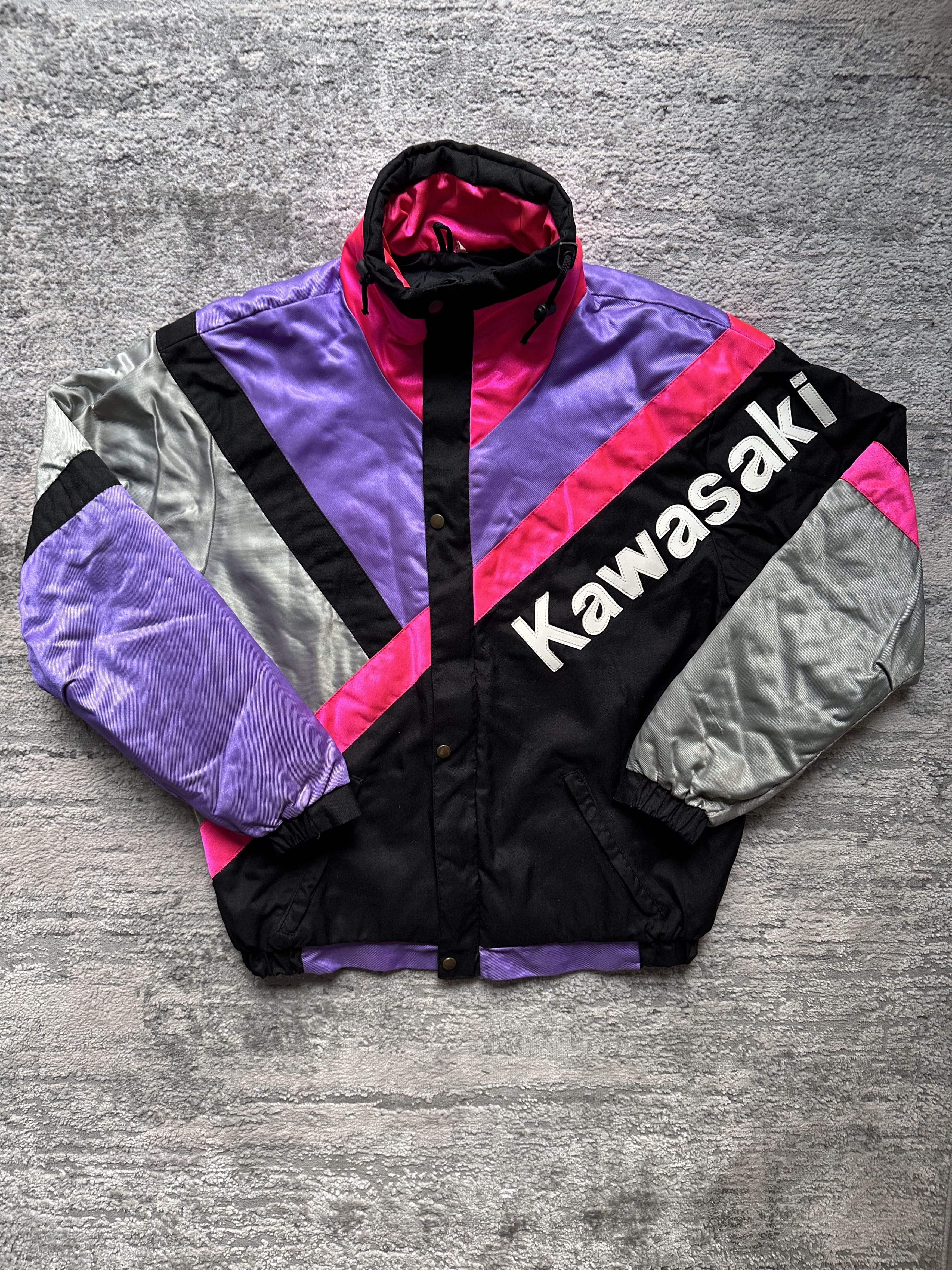 NASCAR × Vintage (SOLD) Kawasaki x Monster Energy Racing Jacket