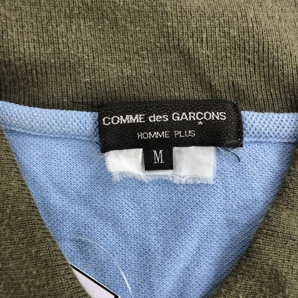 Comme des Garcons Homme Plus Vintage Comme Des Garcons Homme Plus CDG Button Polo Shirts Size US M / EU 48-50 / 2 - 4 Thumbnail