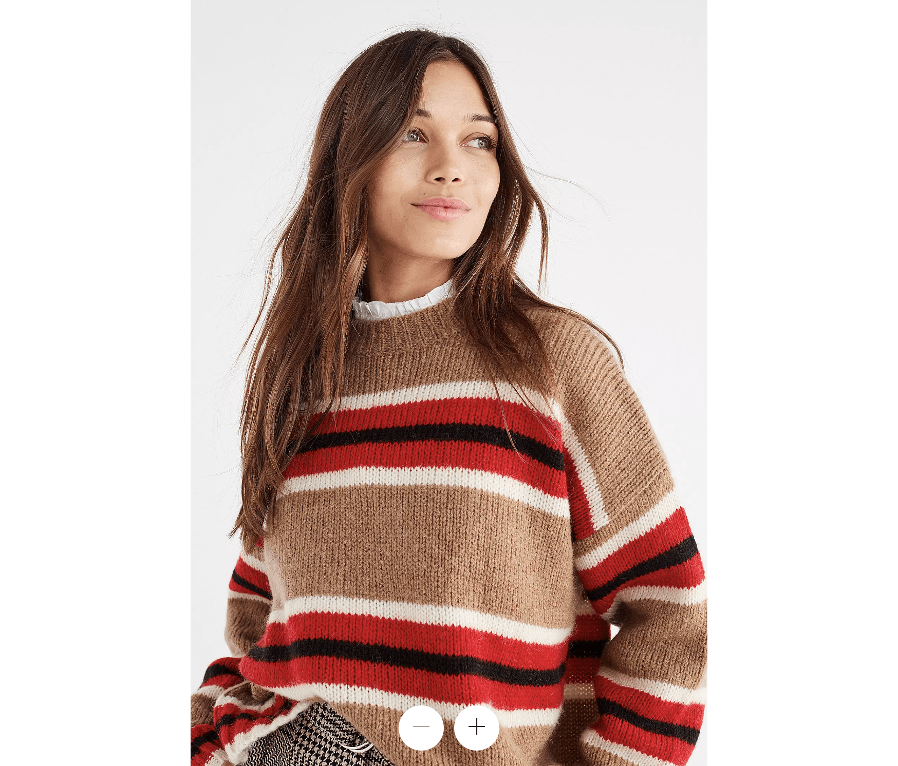 Urban Outfitters Urban Outfitters Oversized Striped Boyfriend Jumper Size XS / US 0-2 / IT 36-38 - 4 Thumbnail