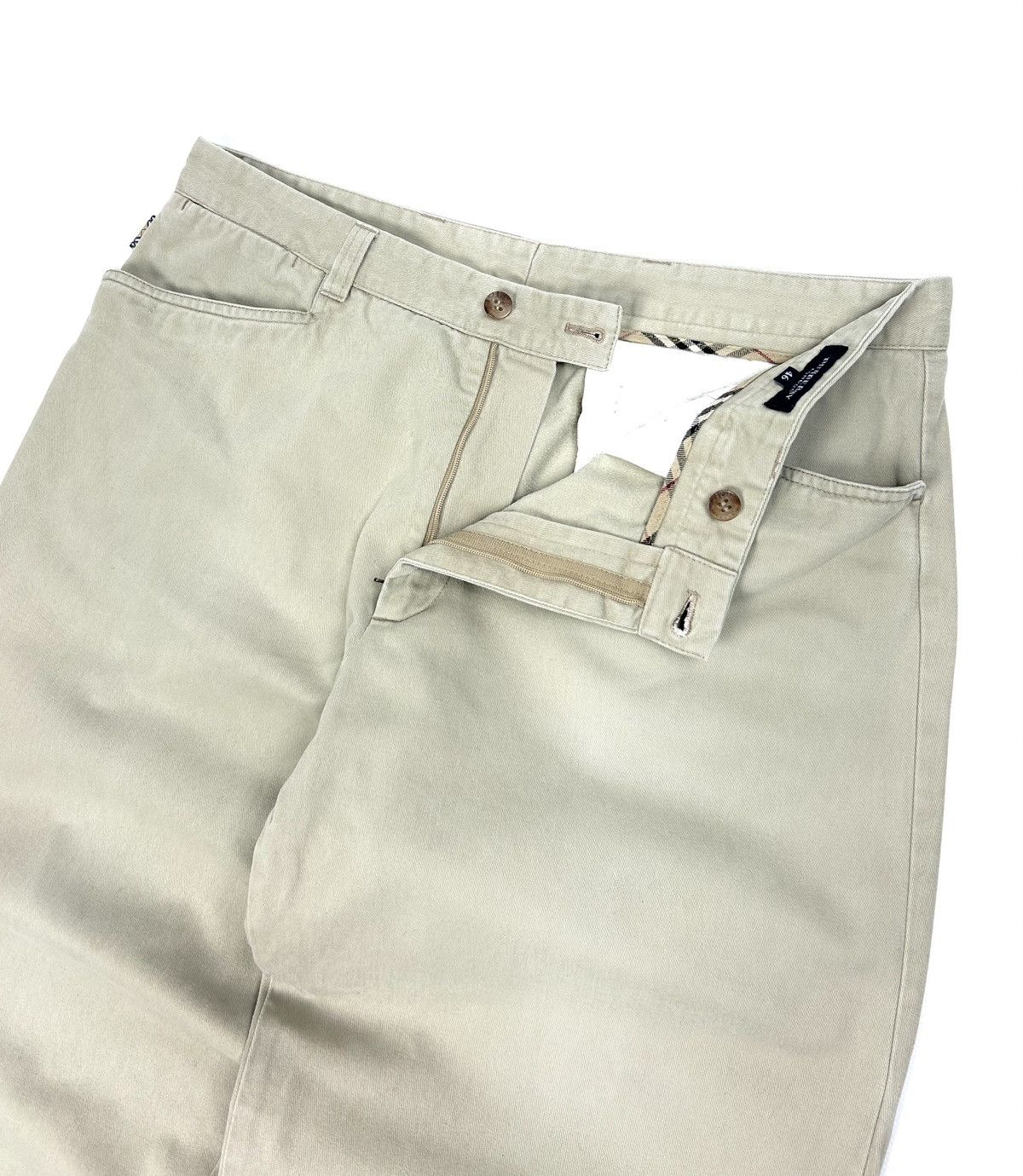 Burberry Vintage Burberry London Casual Pants In Soft Cream Jeans Size US 32 / EU 48 - 8 Thumbnail