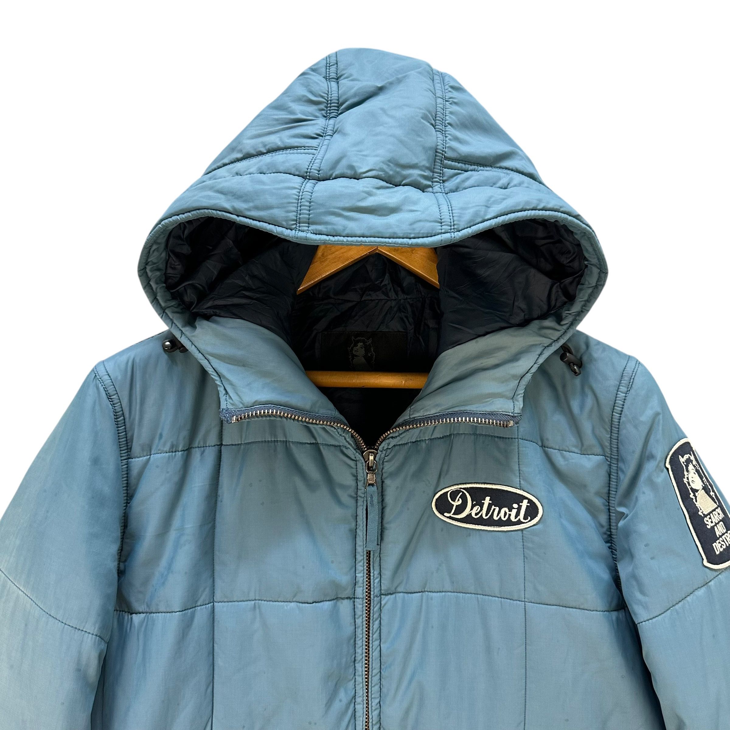 Hysteric Glamour Trashed HG Search & Destroy Primaloft Puffer Jacket A82-1993 Size US L / EU 52-54 / 3 - 2 Thumbnail
