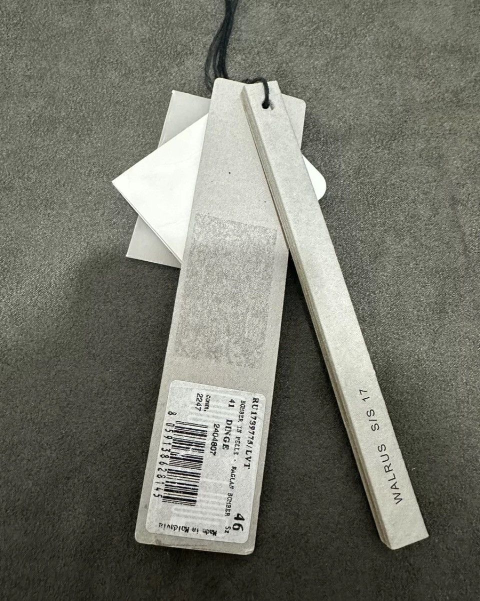 Rick Owens Rick Owens white leather Jacket Size US S / EU 44-46 / 1 - 5 Thumbnail