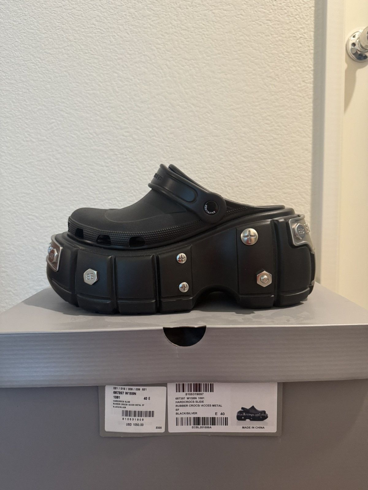Balenciaga × Crocs Balenciaga Hard Crocs | Grailed