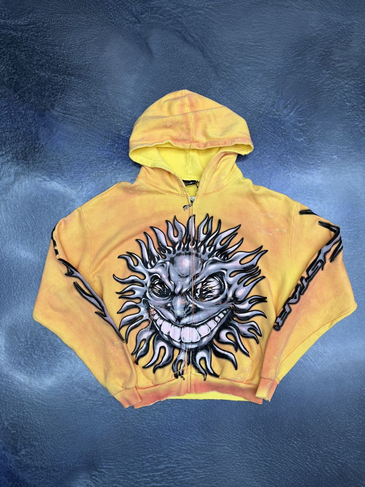 HELLSTAR Hellstar Sun Zip Up Hoodie Size US XS / EU 42 / 0 - 1 Thumbnail