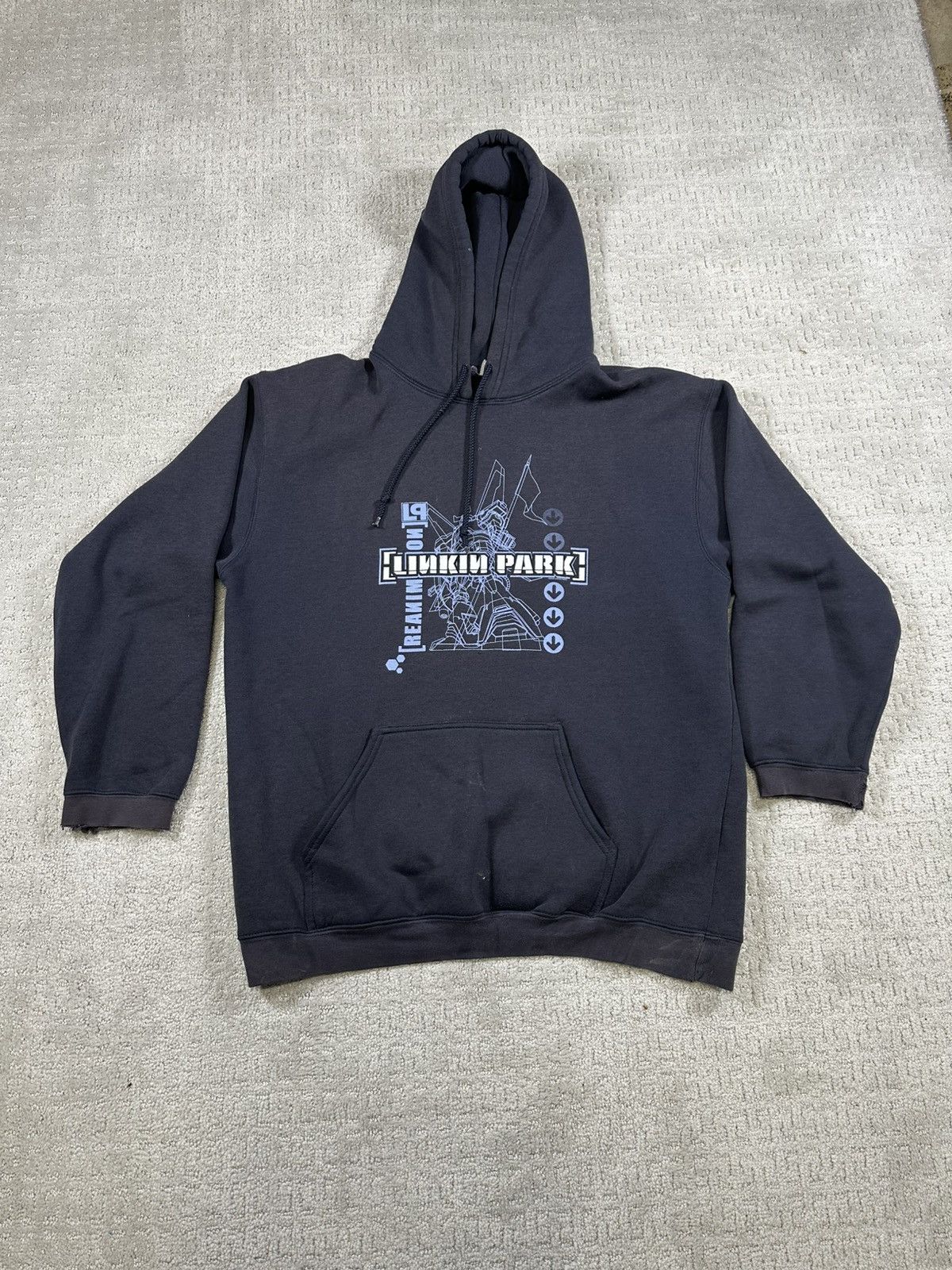 Giant Vintage Linkin Park 2002 Reanimation Hoodie Size US L / EU 52-54 / 3 - 1 Thumbnail