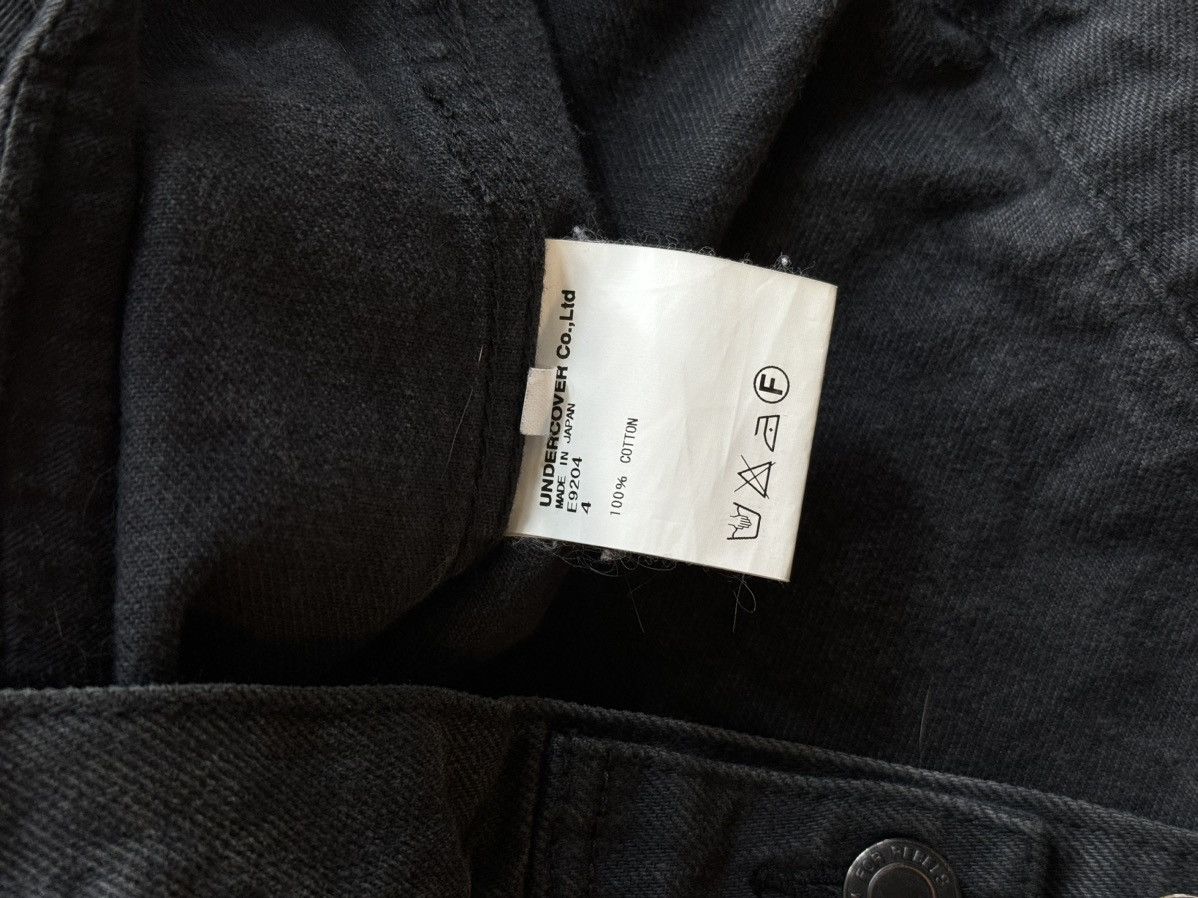 Undercover Undercover SS10 “Less but Better” Black Denim Trucker Size US L / EU 52-54 / 3 - 5 Thumbnail