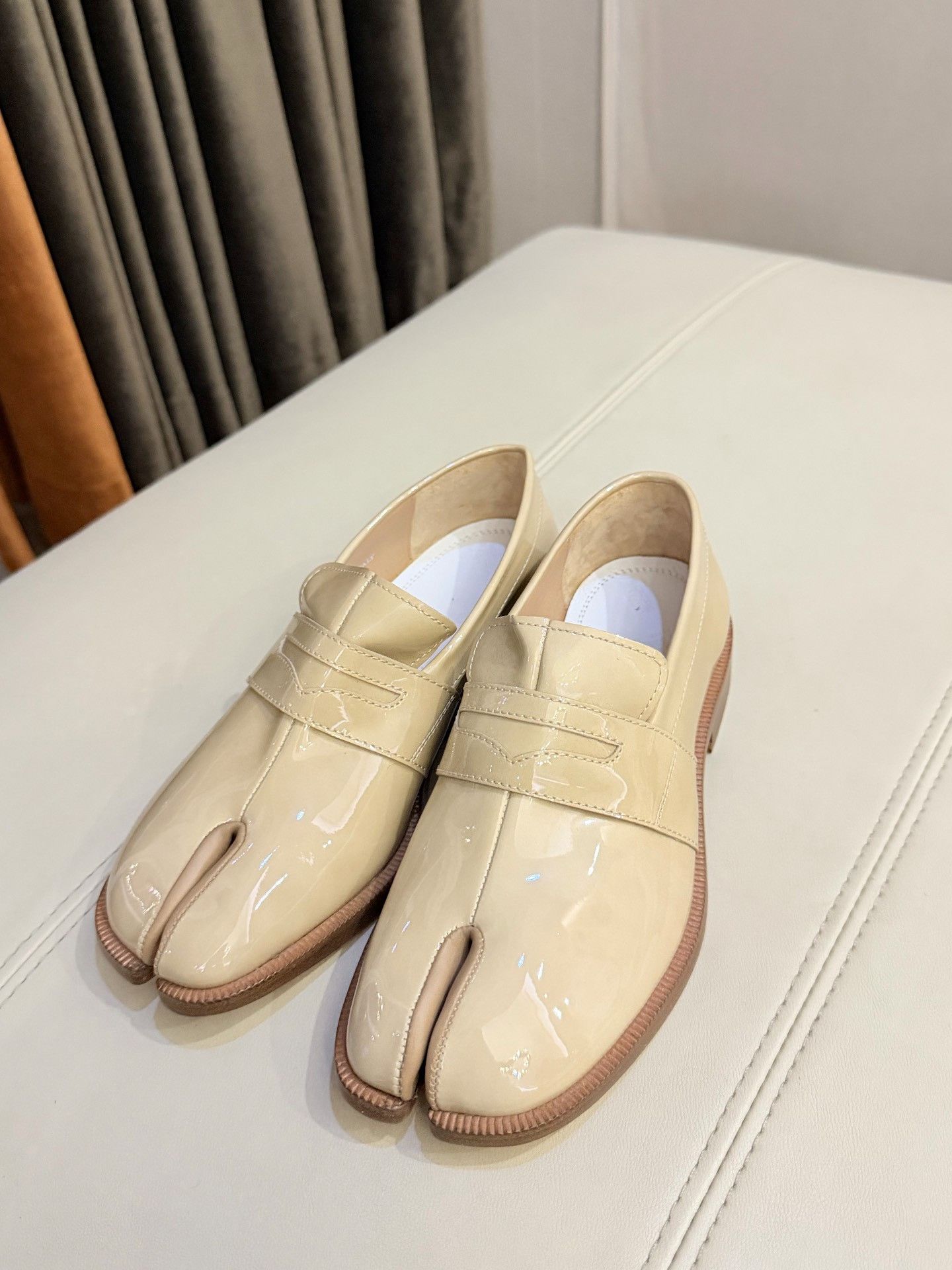 Maison Margiela Maison Margiela Leather Loafers Size US 4 / IT 34 - 1 Thumbnail