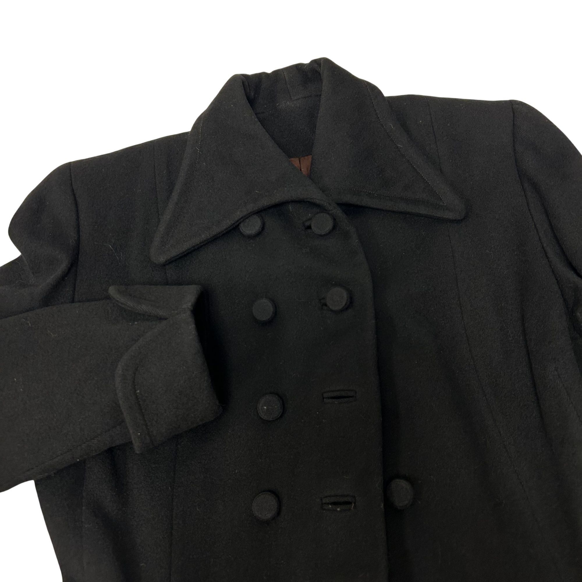 Other 930 40's Croydon Wool TRENCH 10 Btn VICTORIAN Coat Size S / US 4 / IT 40 - 14 Thumbnail