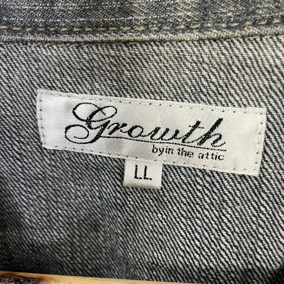 In The Attic Vintage Growth By In The Attic Denim Jacket Size US M / EU 48-50 / 2 - 5 Thumbnail