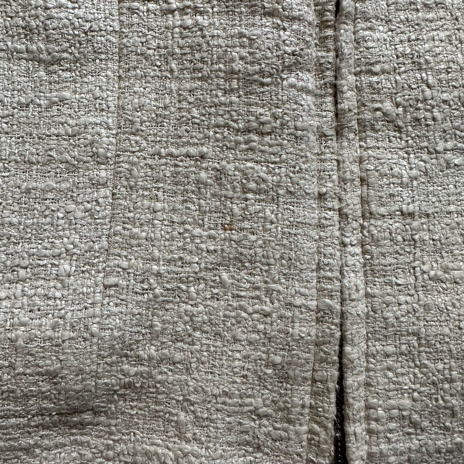 Other Reed Krakoff Tweed Collarless Jacket in Creme Beige | LArge Size L / US 10 / IT 46 - 5 Thumbnail
