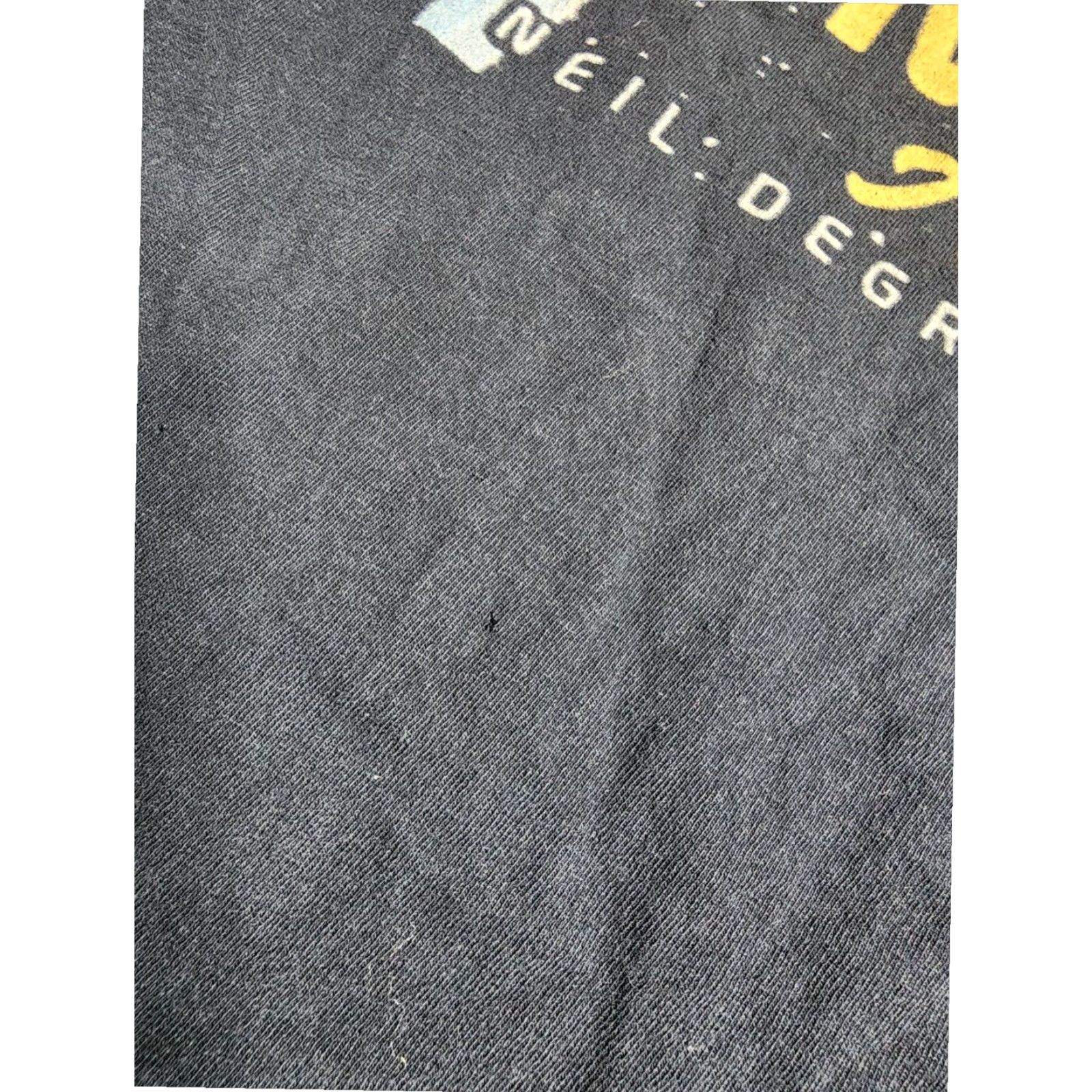 Vintage Neil DeGrasse Tyson Science Cartoon T Shirt Mens M Black Short Sleeve Distressed Astro Boy Graphic Size US M / EU 48-50 / 2 - 4 Thumbnail