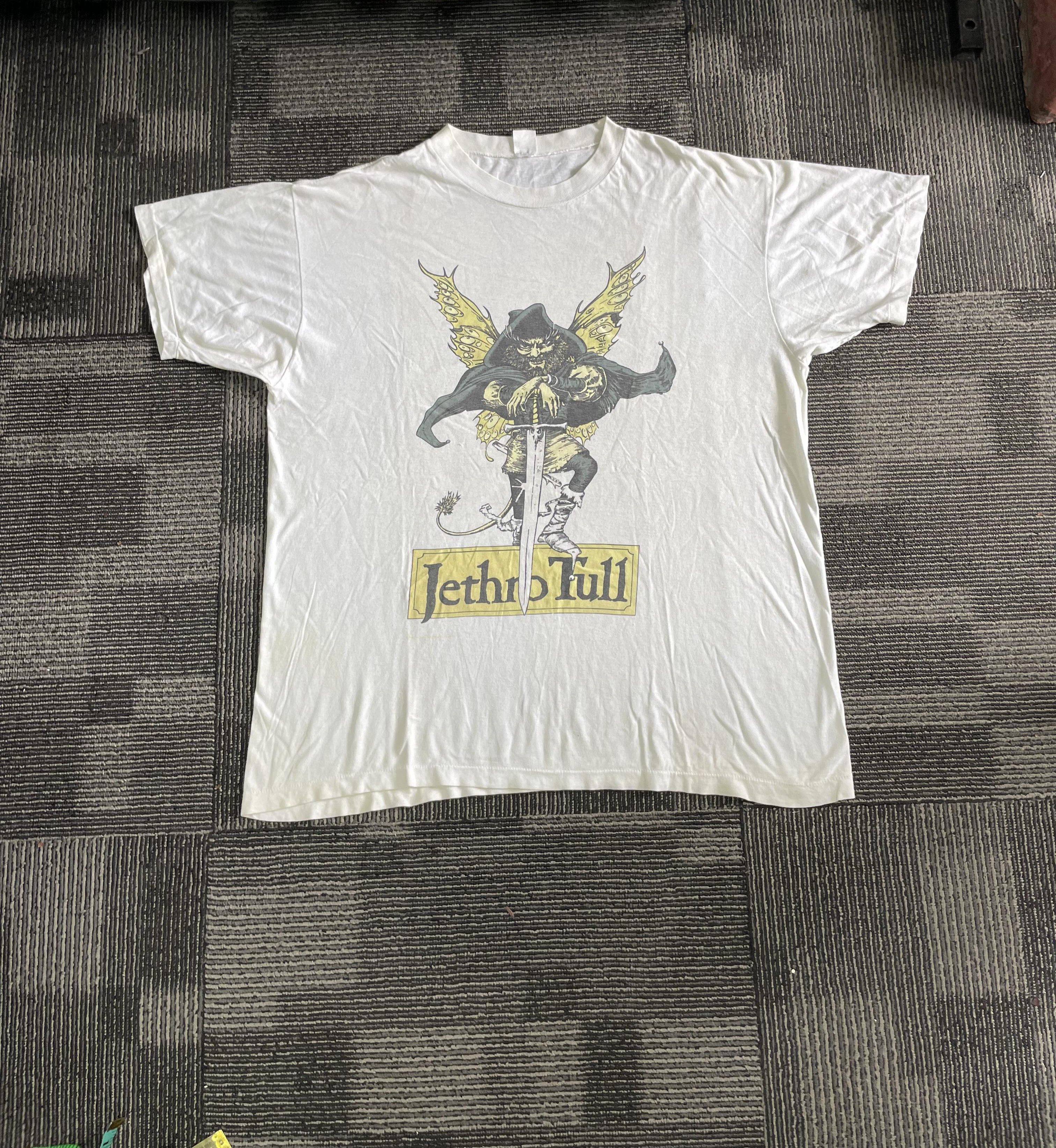 Band Tees VTG 80's Jethro Tull Summer Raid 1986 Tshirt Size US L / EU 52-54 / 3 - 1 Thumbnail