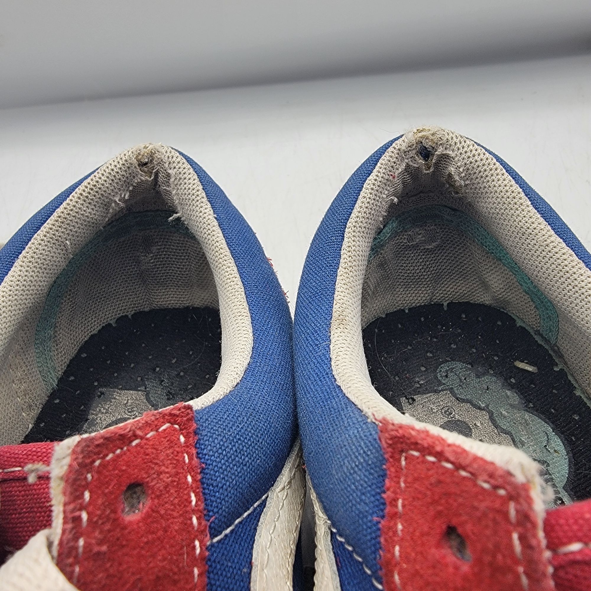 Vans Vans Old Skool Women 8.5 Red Blue White Sneaker Shoes Casual Size US 8.5 / IT 38.5 - 9 Thumbnail