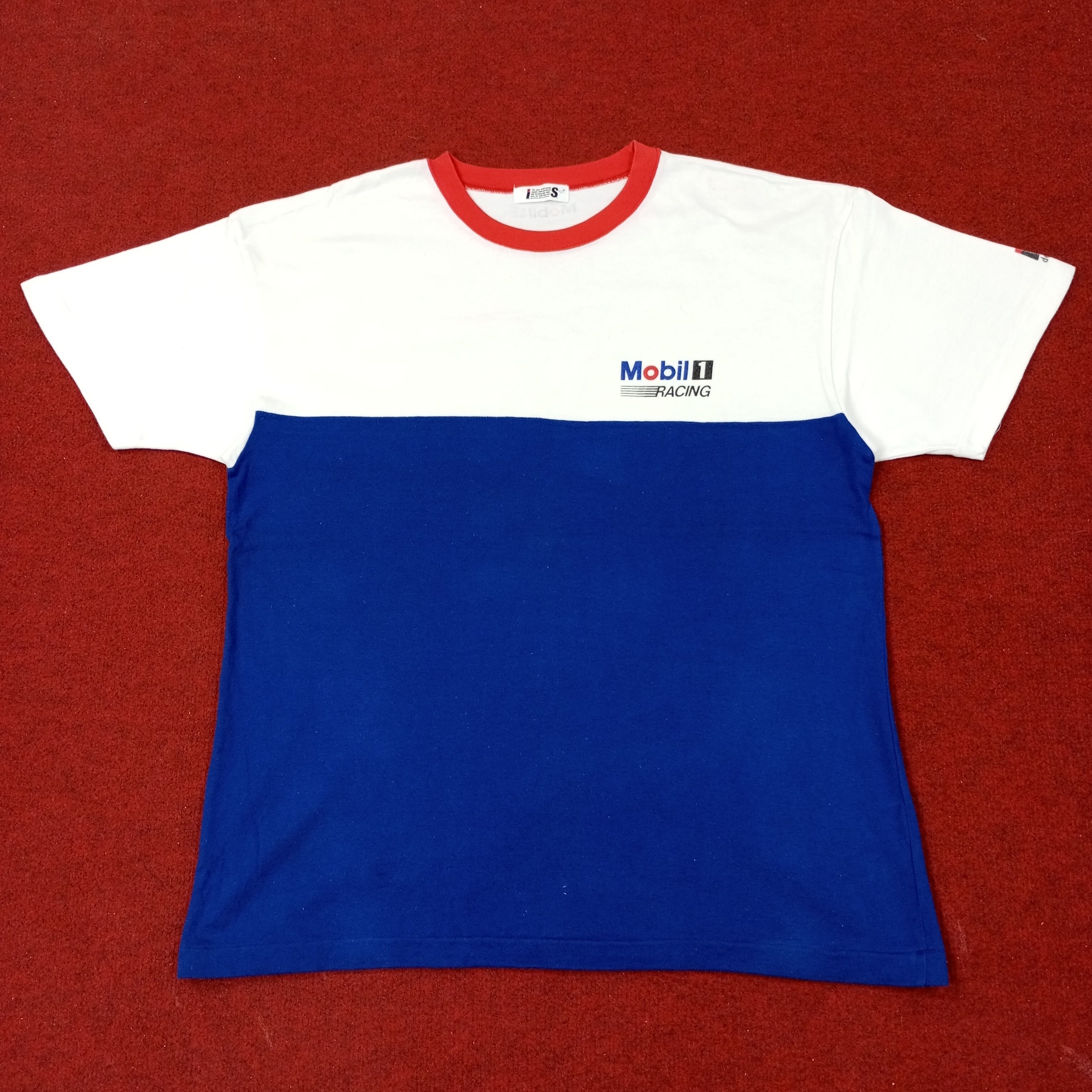 Issey Miyake Issey Miyake Mobil 1 Racing Japanese Designer Tshirt c239n35 Size US L / EU 52-54 / 3 - 1 Thumbnail