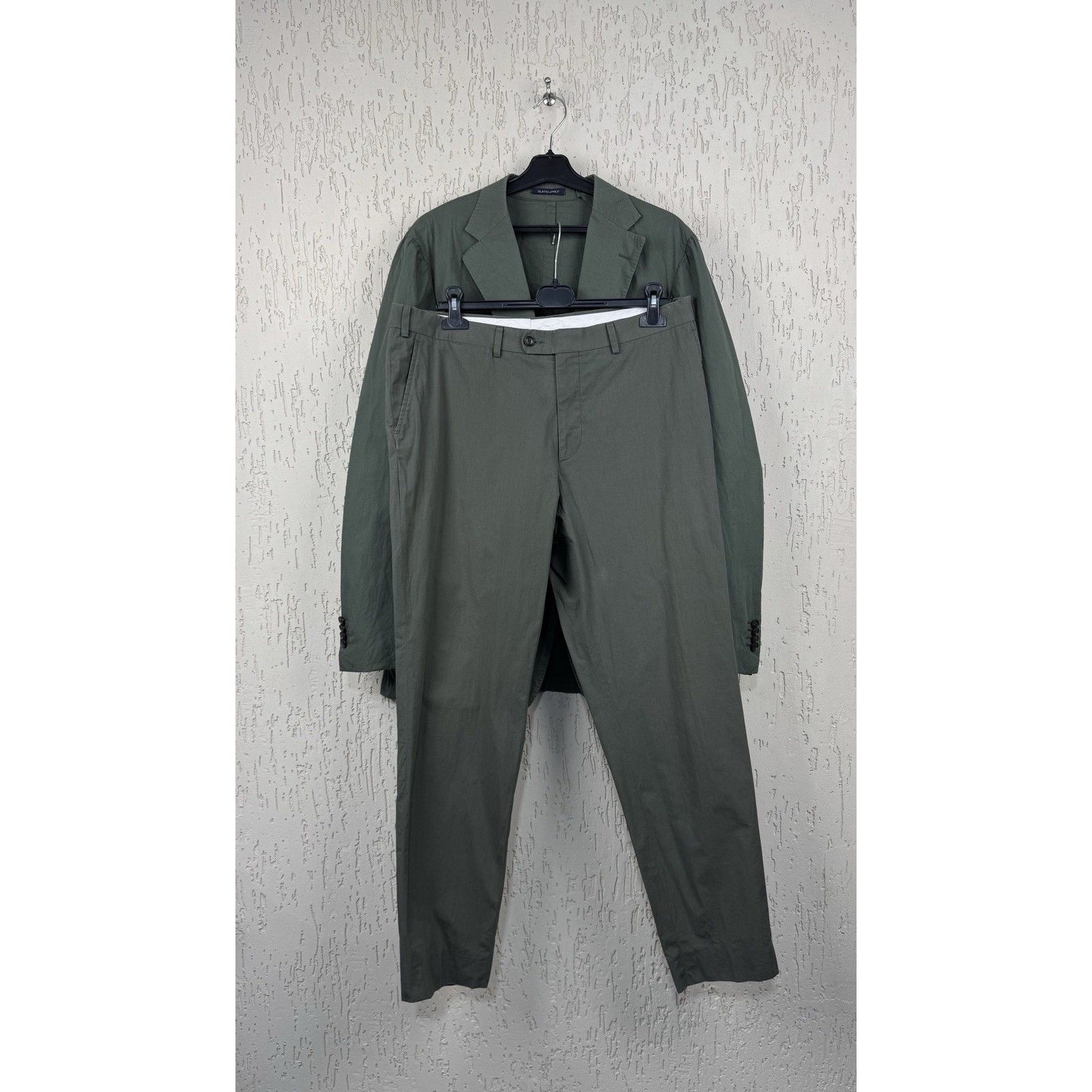 Suitsupply SUITSUPPLY Lazio Patch Unconstructed Fused UL Suit Men's Sz Size 44R - 2 Thumbnail