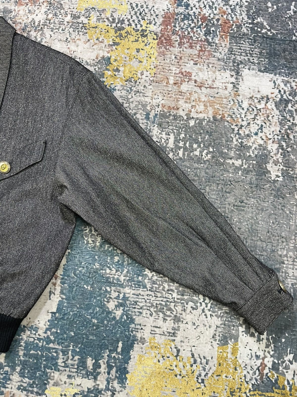 Japanese Brand Co Collo Made Katayama Speckled Stud Detail Jacket Size M / US 6-8 / IT 42-44 - 4 Thumbnail