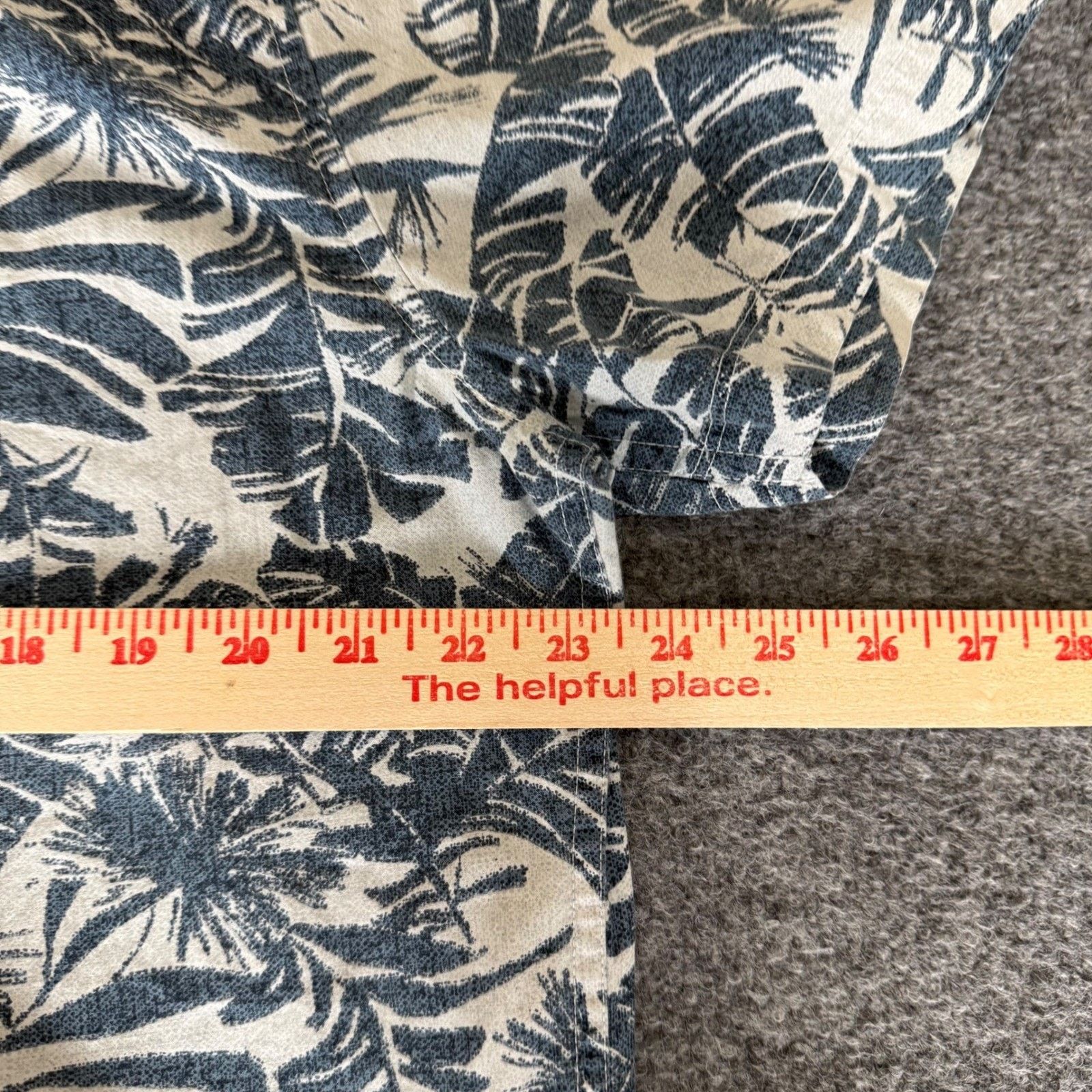Eddie Bauer Eddie Bauer Mens Hawaiian Shirt Large Tropical Leaf Aloha Size US L / EU 52-54 / 3 - 5 Thumbnail