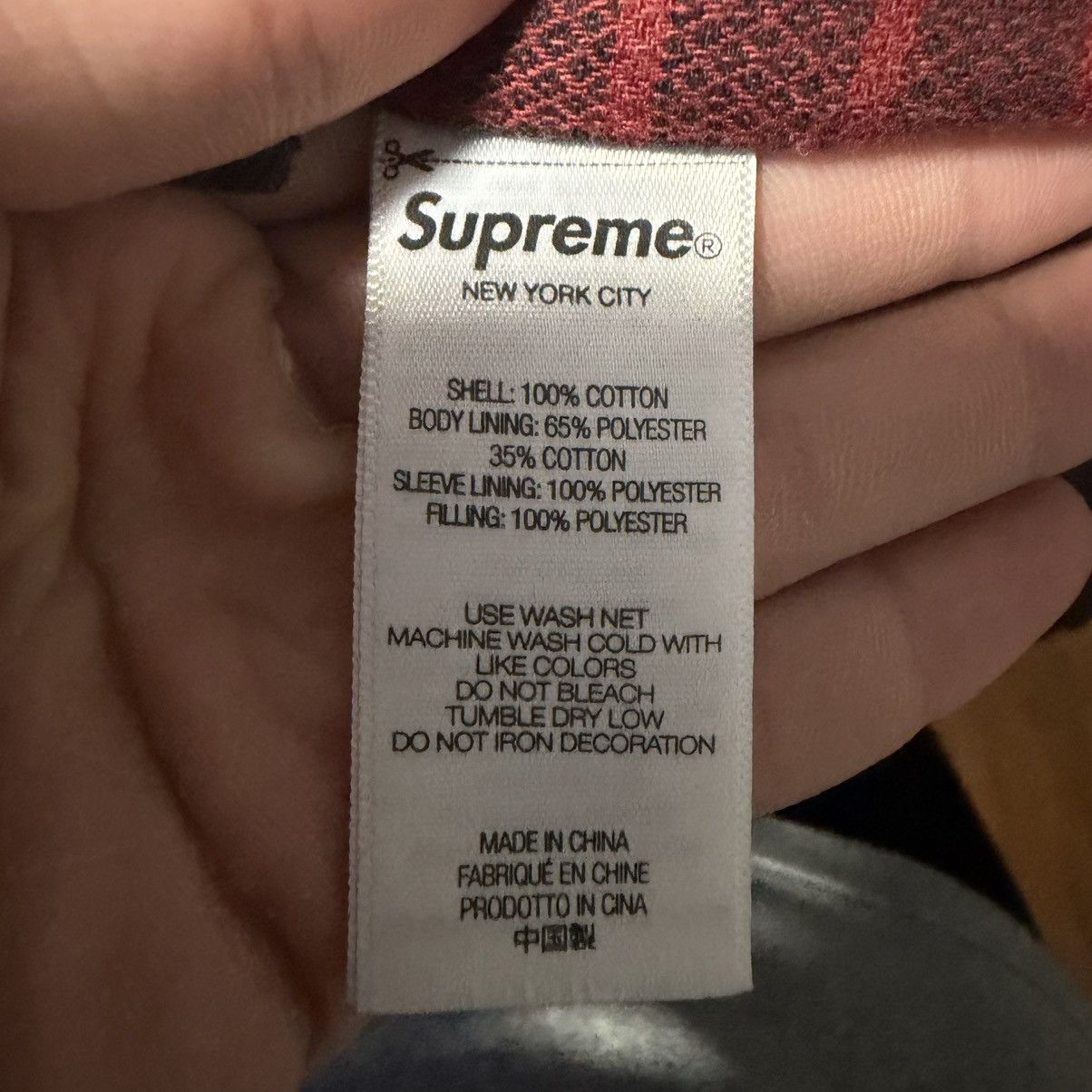 Supreme Supreme Quilted Lined Denim Snap Shirt FW25 Size US S / EU 44-46 / 1 - 3 Thumbnail