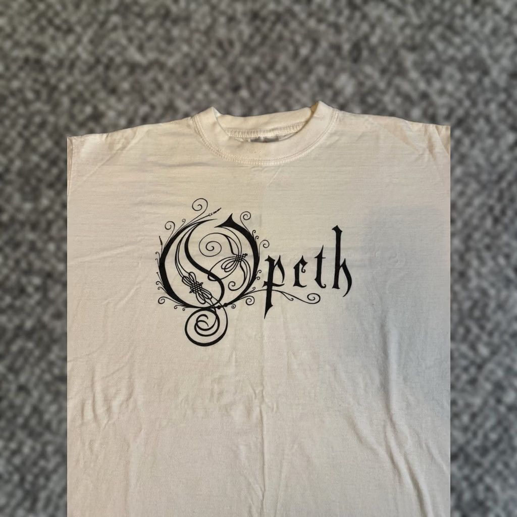 Vintage VINTAGE Opeth Look Your Last Upon The Sun T Shirt XL White Men Band Metal Size US XL / EU 56 / 4 - 1 Thumbnail