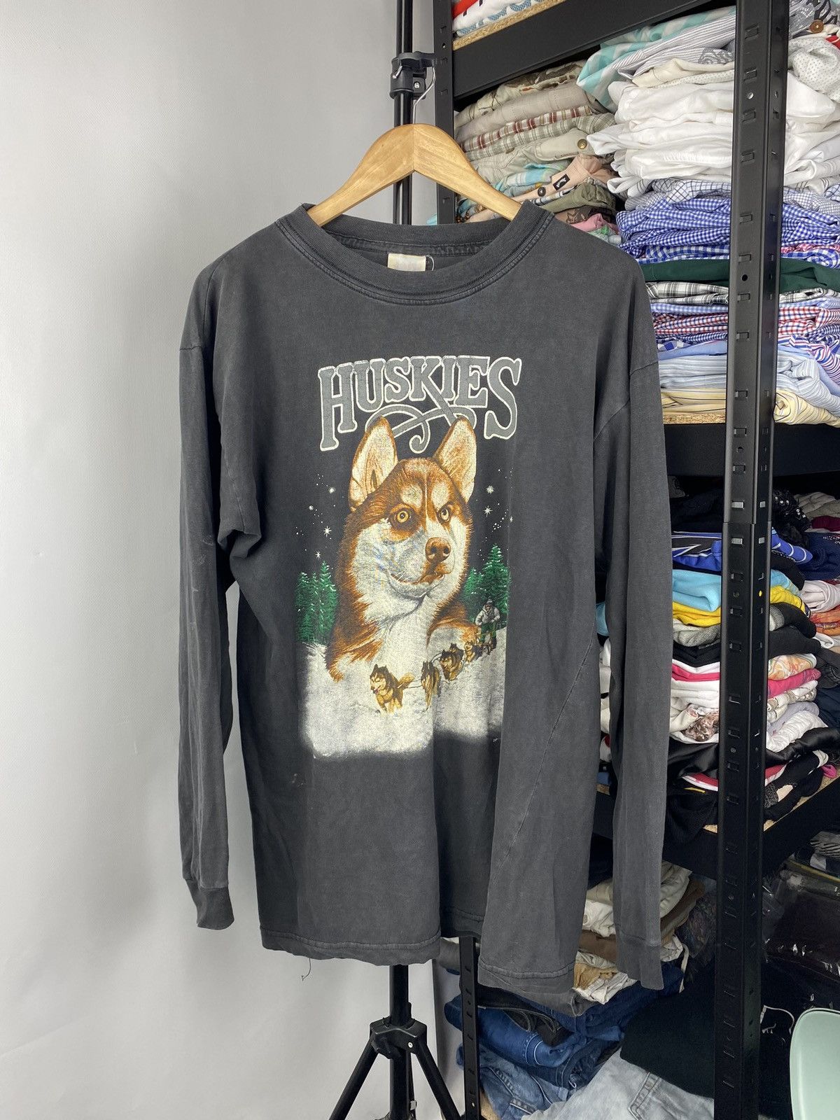 Cartoon Network × Vintage 90s🔥Washed Faded Distressed Zip It London Huskies Vntg Tee Size US XL / EU 56 / 4 - 1 Thumbnail