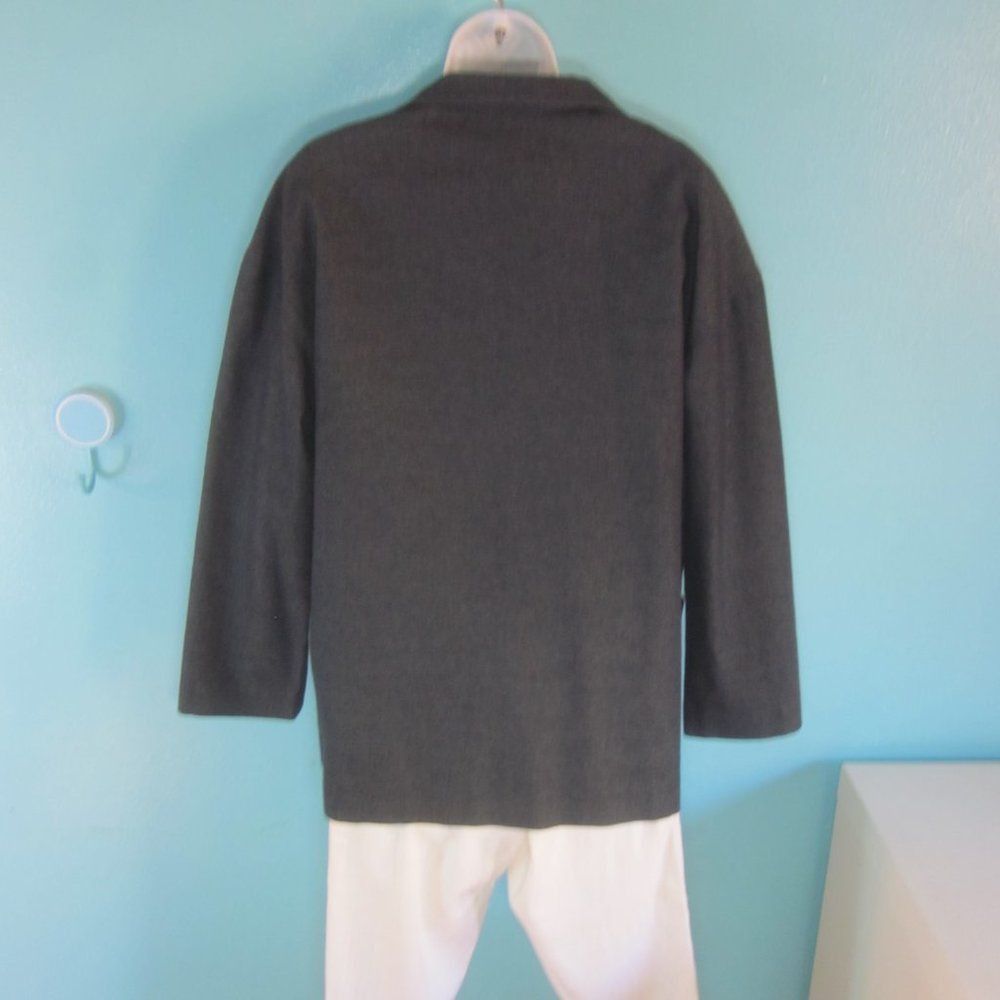 Ellen Tracy Company Ellen Tracy Size Petite M Denim Blue Cotton Wool Lig Size M / US 6-8 / IT 42-44 - 3 Thumbnail