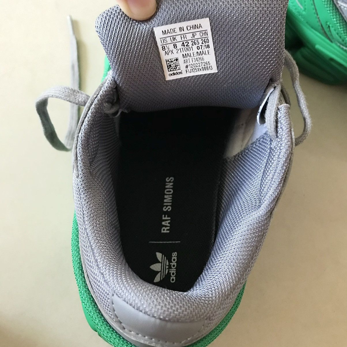 Adidas × Raf Simons Adidas by Raf Simons Ozweego leather sneakers Size US 8.5 / EU 41-42 - 8 Thumbnail
