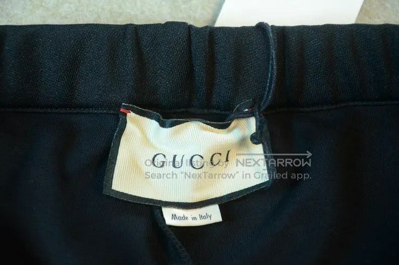 Gucci Gucci SizeL Embroidered elastic casual pants Size US 35 - 7 Thumbnail