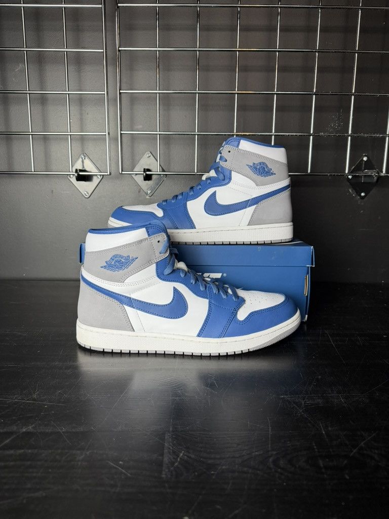 Jordan Brand Air Jordan 1 Retro High OG "True Blue" **PRE-OWNED** Size US 13 / EU 46 - 1 Thumbnail