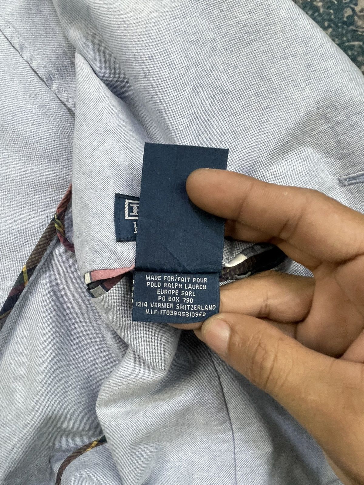 Polo Ralph Lauren Vtg Polo Ralph Lauren Checked Trim Single Breasted Blazers Size 44R - 19 Thumbnail