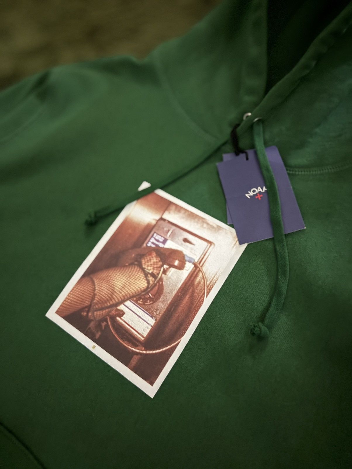 Noah [XL] NOAH x Antonio Lopez Collaboration Photo Hoodie Green Size US XL / EU 56 / 4 - 2 Thumbnail
