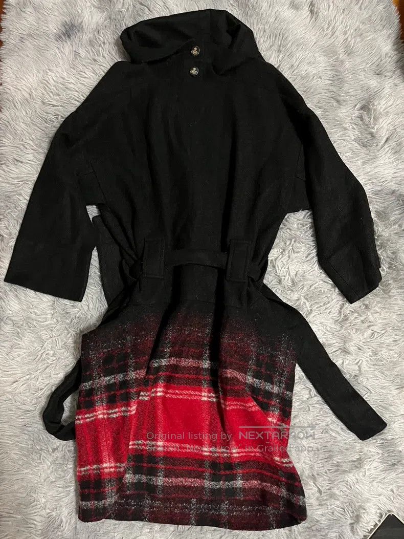 Vivienne Westwood Vivienne Westwood Red Plaid Wool Dress Size S / US 4 / IT 40 - 5 Thumbnail