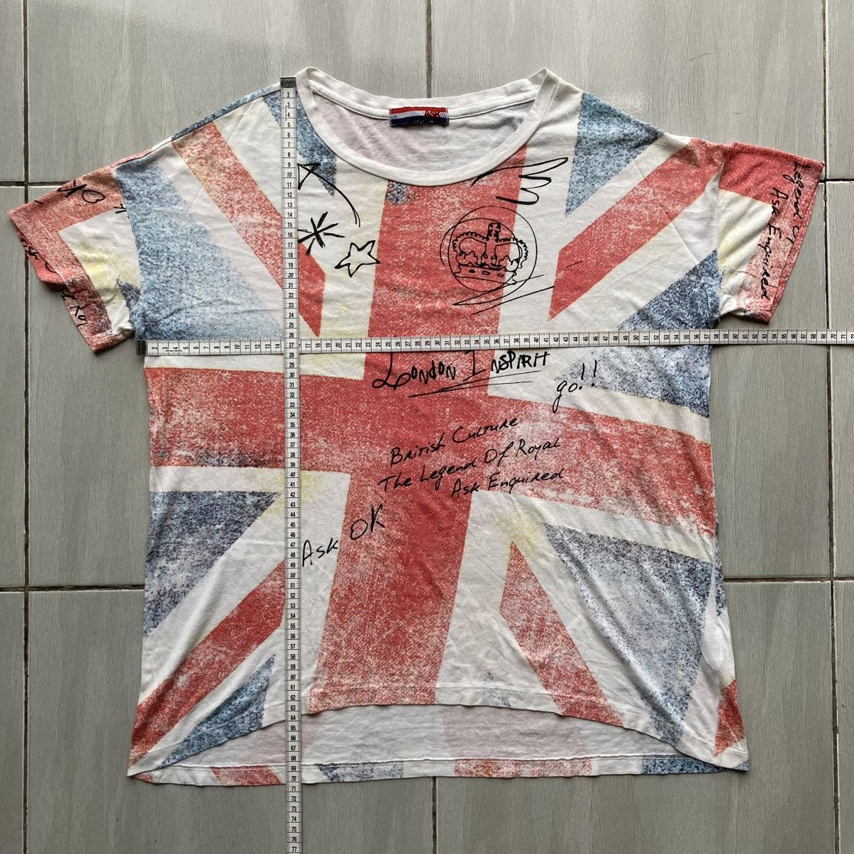 Japanese Brand × Vintage Japanese Brand All Over Print Uk Flag Size US L / EU 52-54 / 3 - 19 Thumbnail