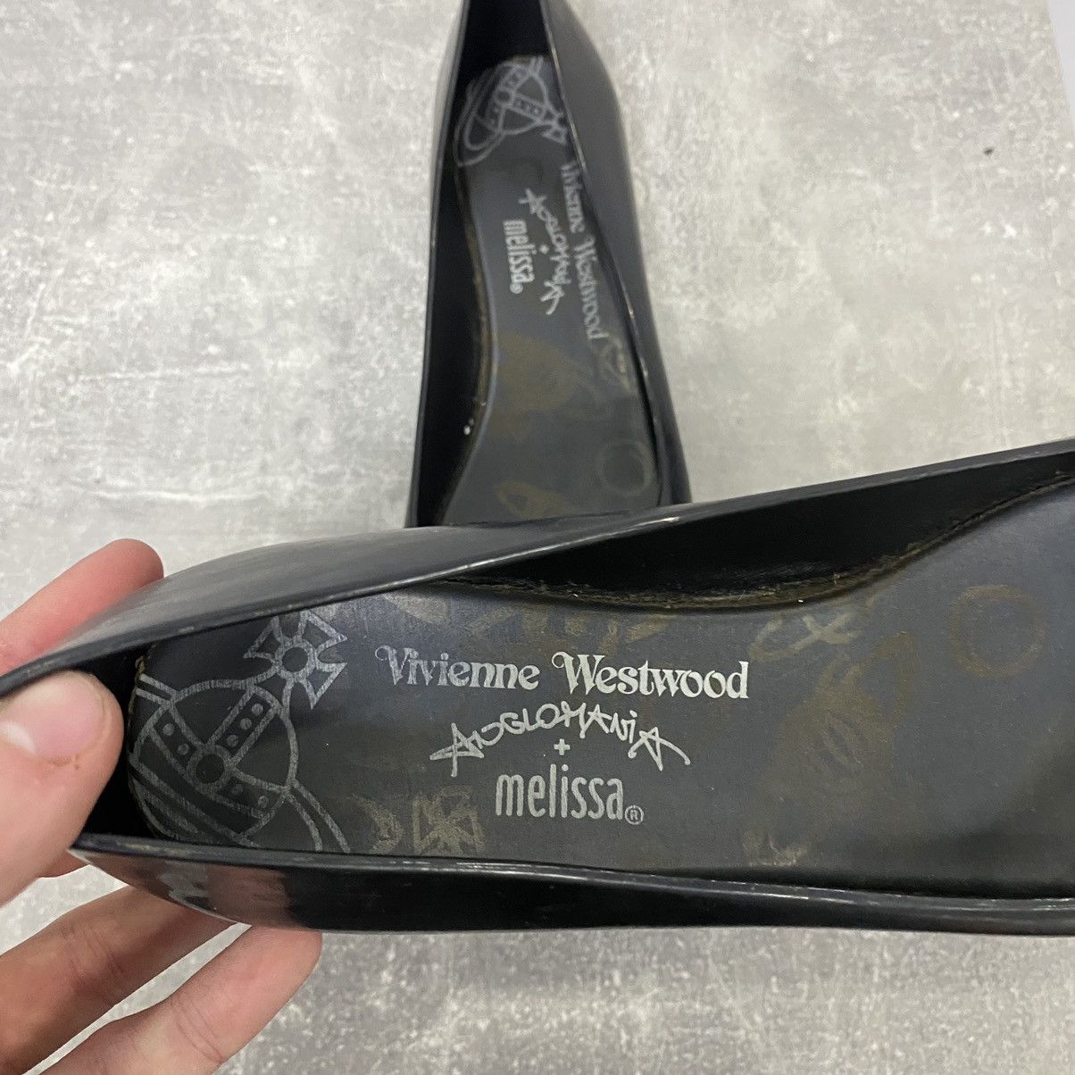 Melissa × Vivienne Westwood Vivienne Westwood × Melissa Anglomania Black Ballet Flats 38 Size US 10 / IT 40 - 5 Thumbnail