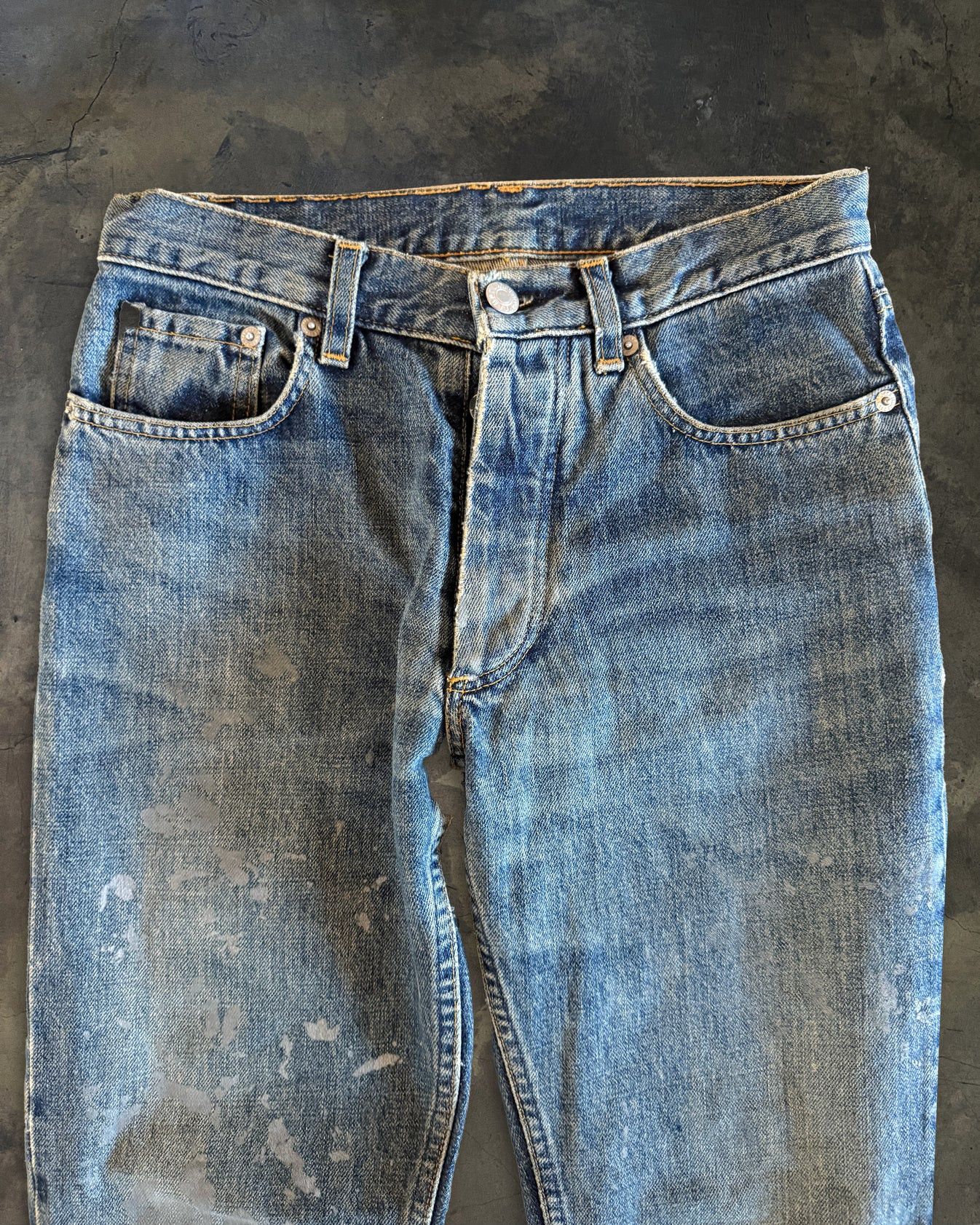 Helmut Lang HELMUT LANG AW1999 PAINTER JEANS Size US 27 - 2 Thumbnail
