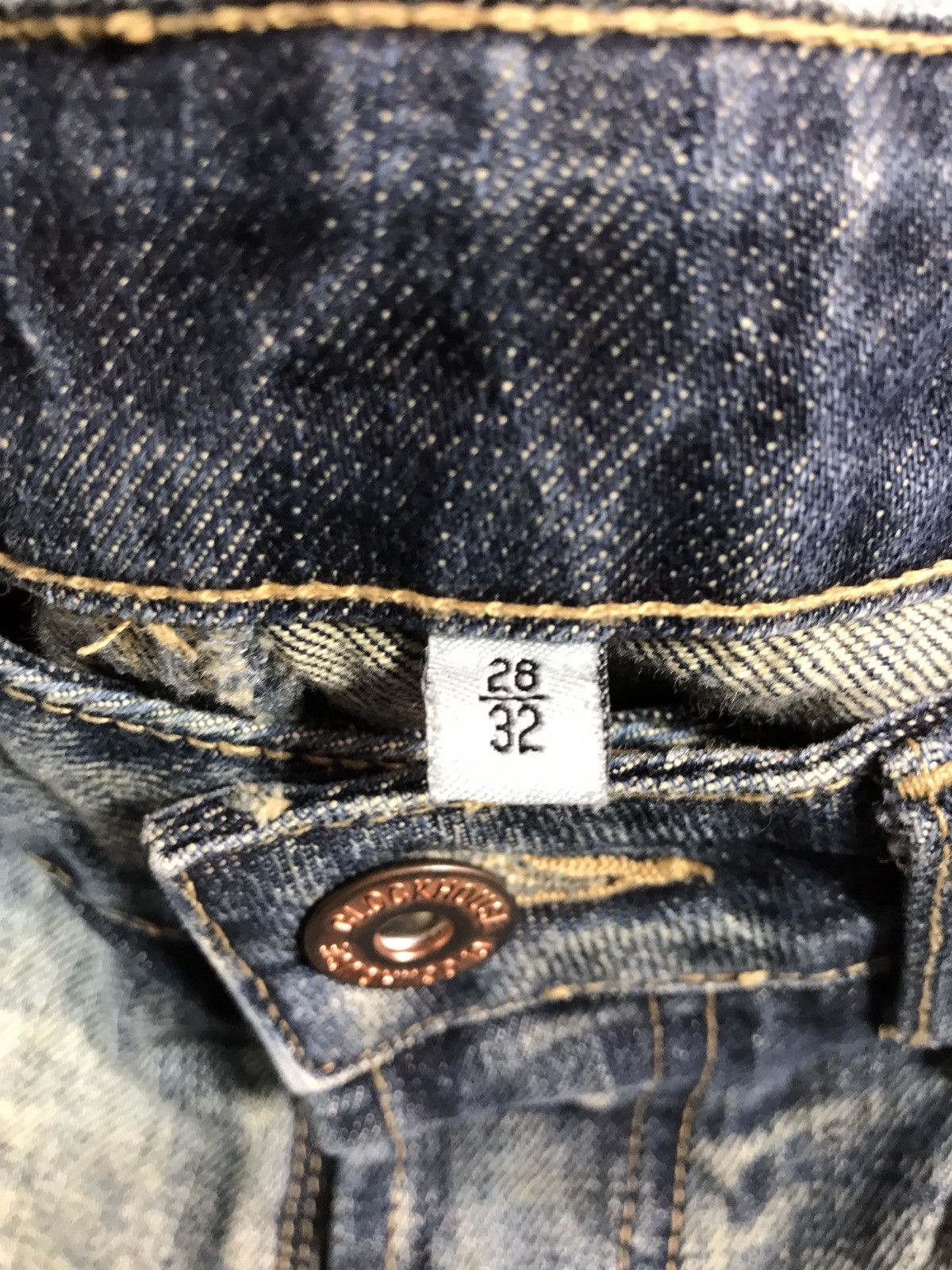 Japanese Brand × Vintage Vintage Distressed Denim Pants Jeans Size 28" / US 6 / IT 42 - 12 Thumbnail