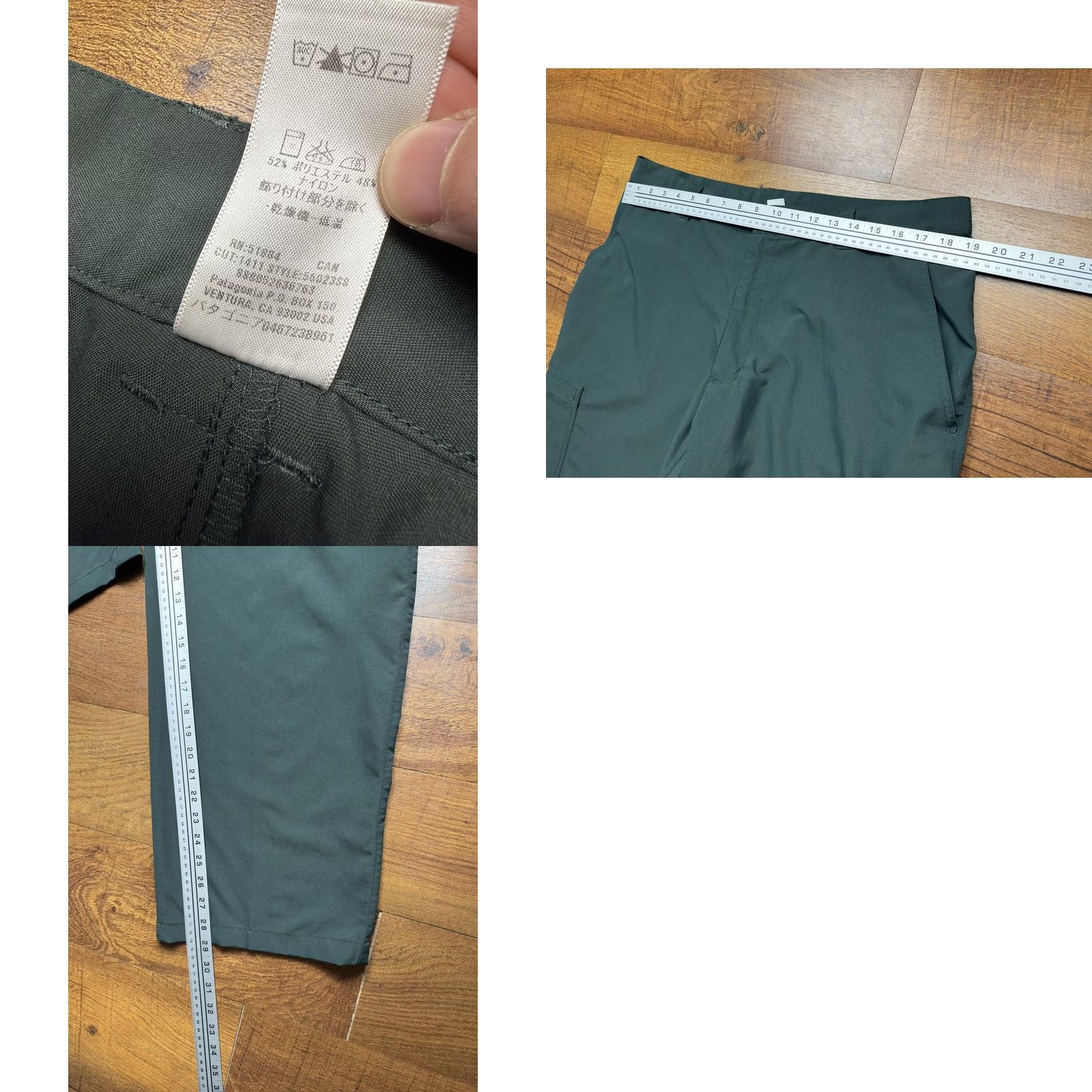 Patagonia Patagonia Pants Mens 38x29 Cargo Straight Pants 38 Green Outdoor Gorp Hike Continental 90s Size US 38 / EU 54 - 8 Thumbnail