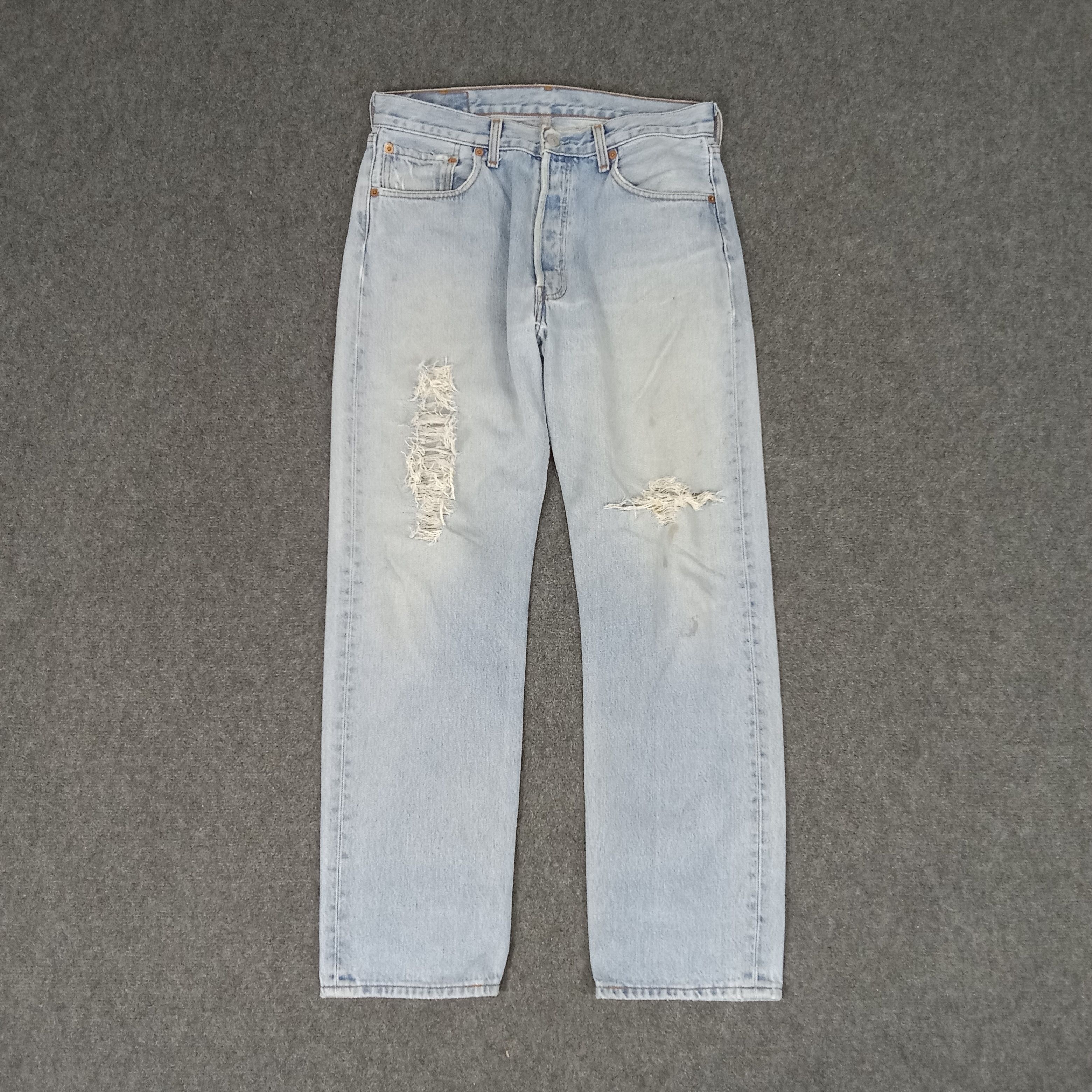 Levi's American Distressed Style Denim Jeans