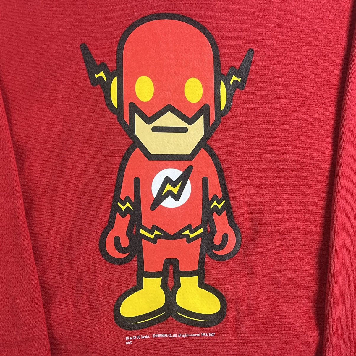 Bape × DC Comics OG BAPE x The Flash 2007 Crewneck Size M Size US M / EU 48-50 / 2 - 3 Thumbnail