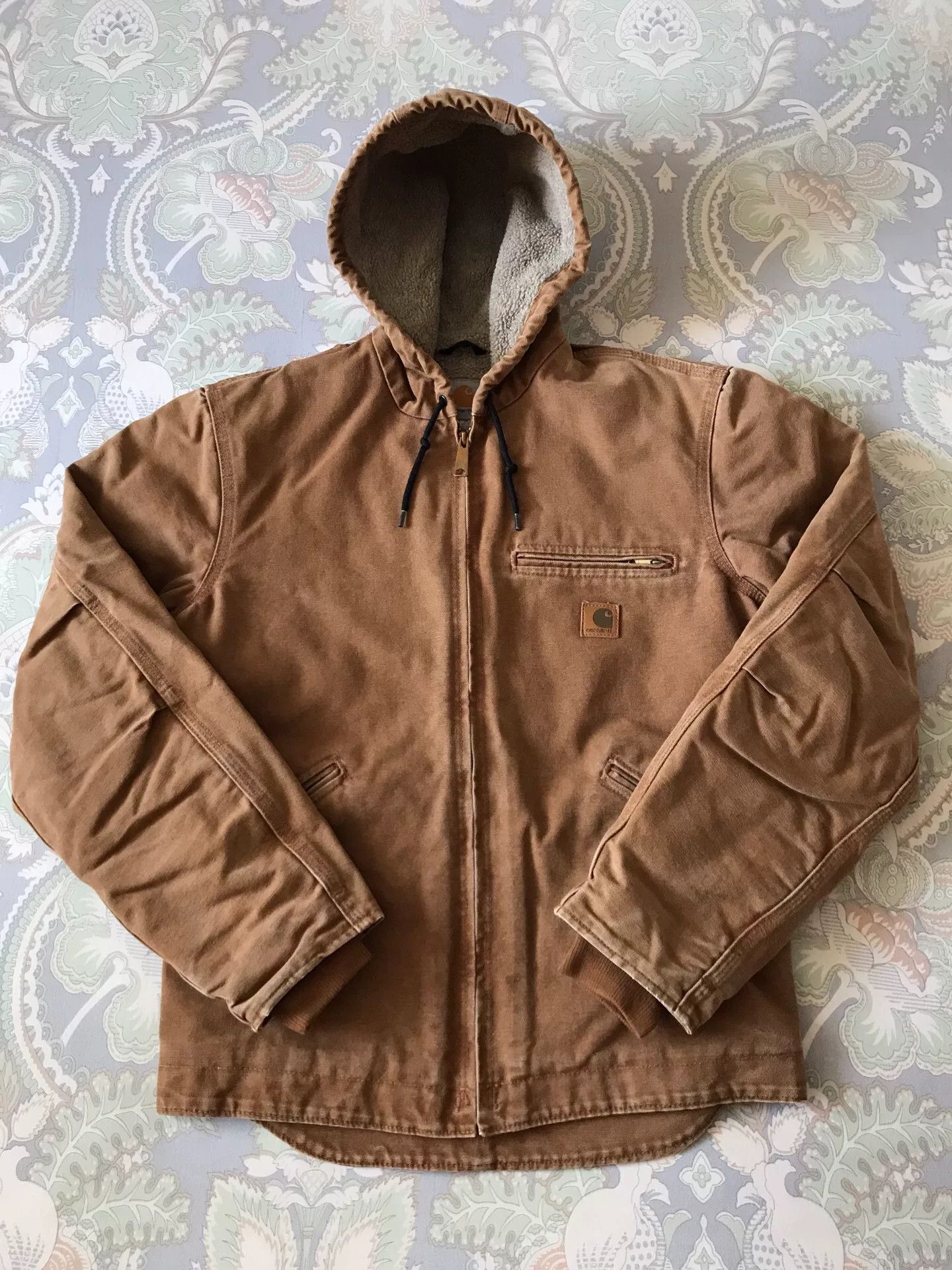 Carhartt Carhartt J141 Hooded Work Jacket Size US S / EU 44-46 / 1 - 1 Thumbnail