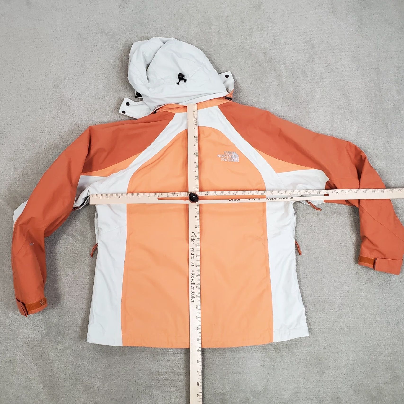 The North Face The North Face Jacket Womens M Orange HyVent Hooded Windbreaker Outdoors Coat Seasonal Fall Winter Size M / US 6-8 / IT 42-44 - 7 Thumbnail