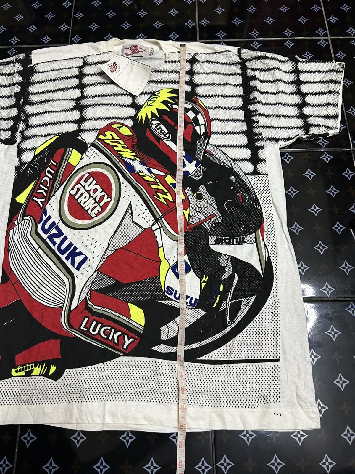Other Vintage 90s Team Lucky Strike Suzuki World Champions AOP Size US M / EU 48-50 / 2 - 4 Thumbnail